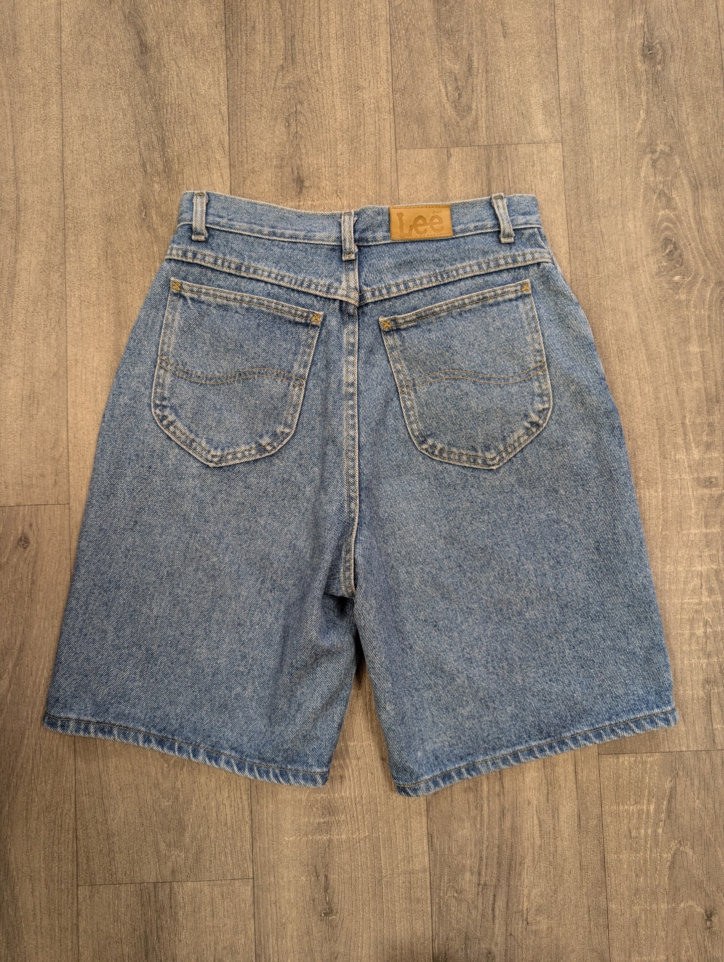 1990s Lee made in USA denim shorts - 28" waist
