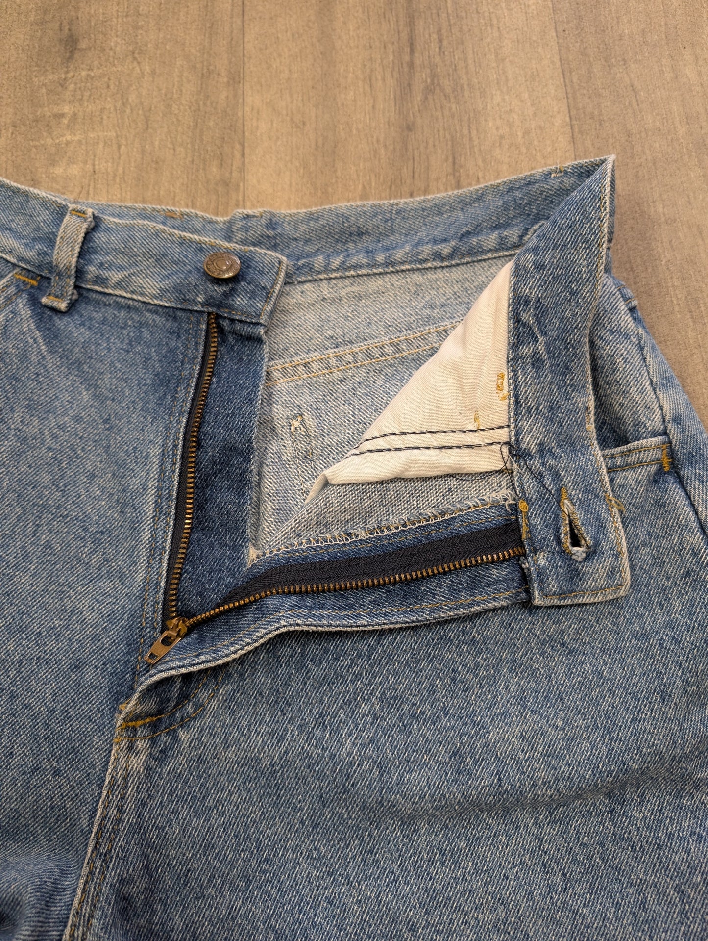 1990s Lee made in USA denim shorts - 28" waist