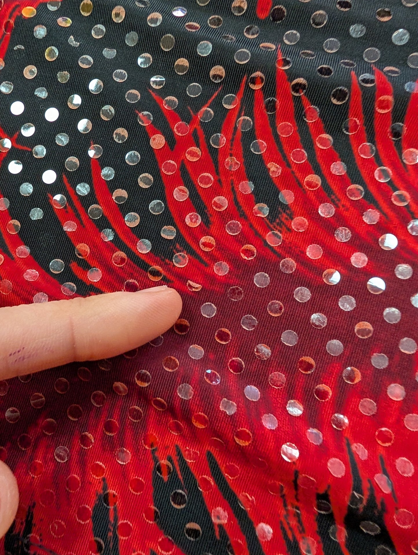 Y2K Etam red/black top - S/8