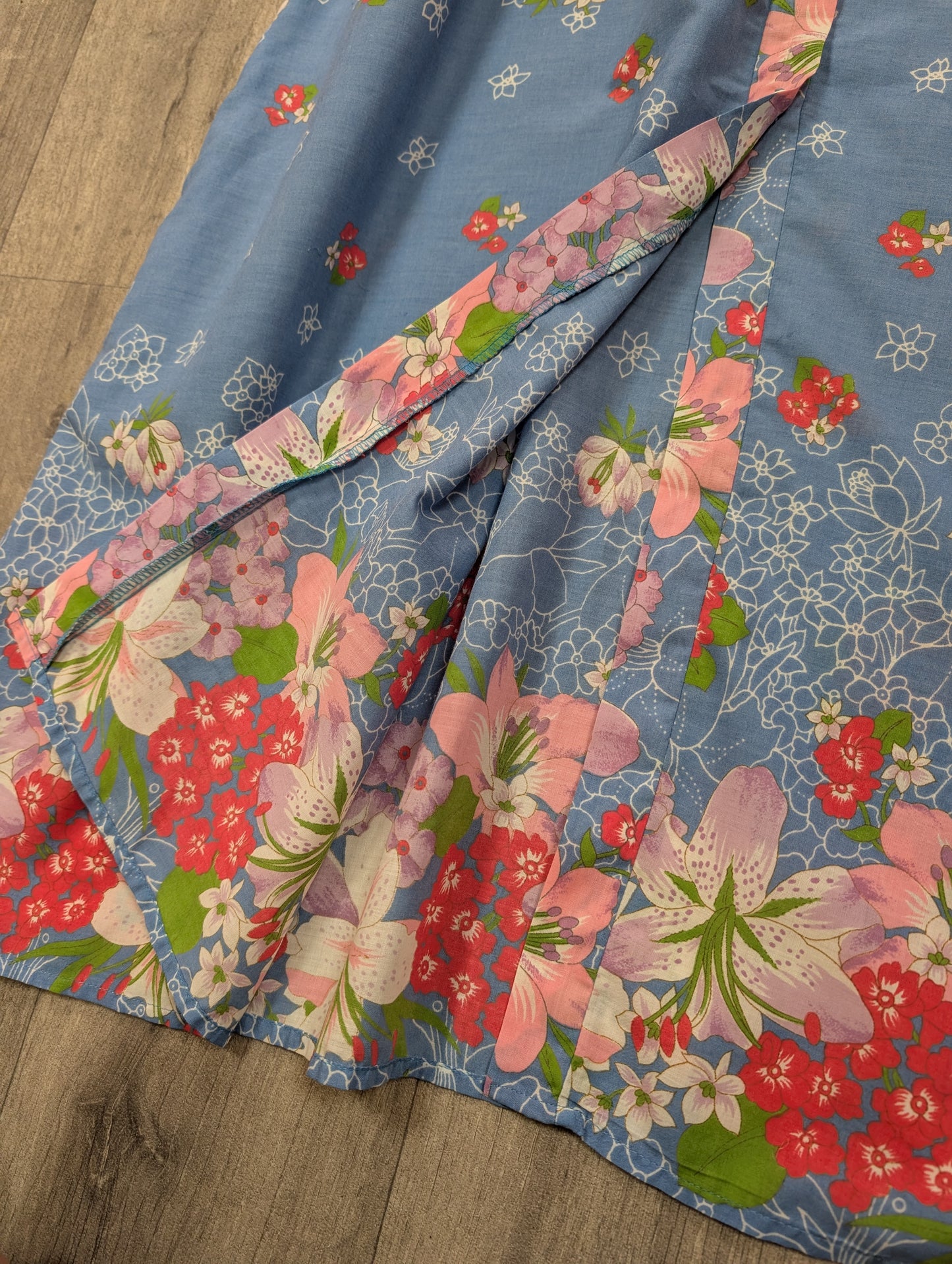 1970s St Michael floral nightdress - S