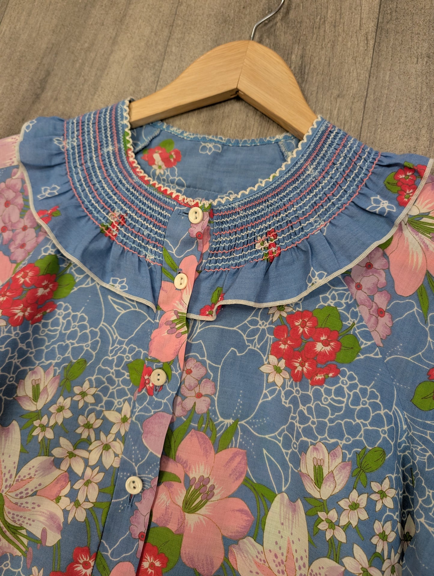 1970s St Michael floral nightdress - S