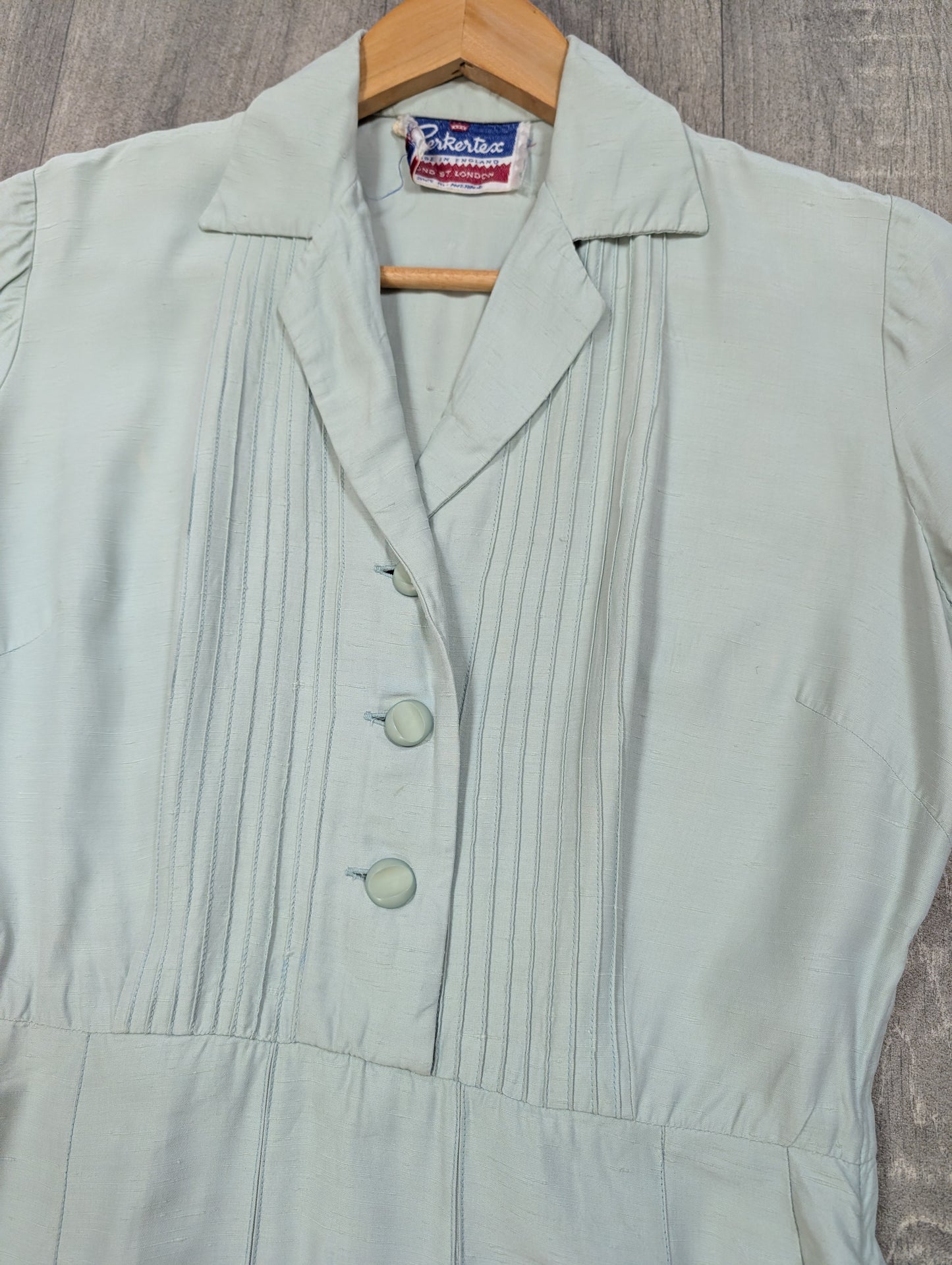 1950s Berkertex dress & belt - S/10