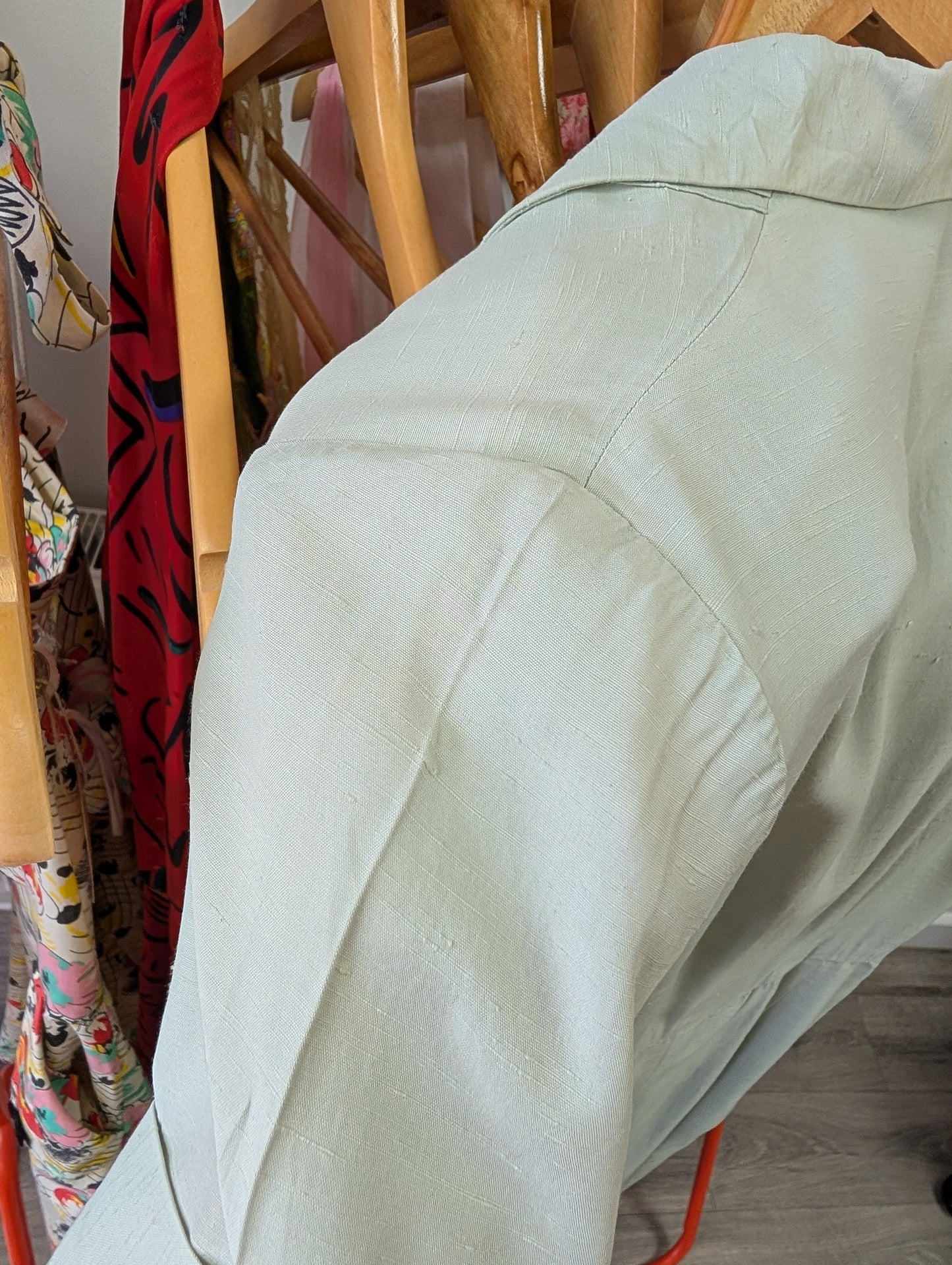 1950s Berkertex dress & belt - S/10