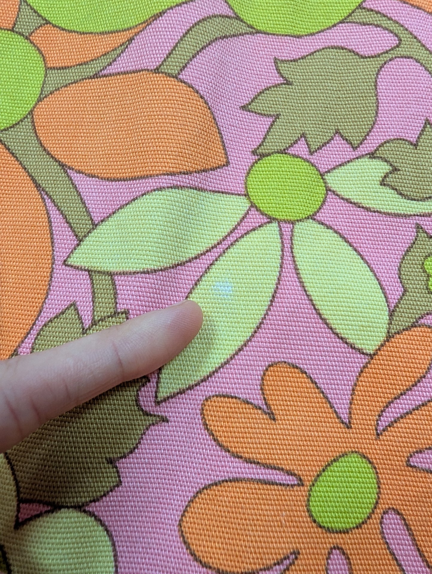 1960s St Michael flower power mini dress - S/M/10/12