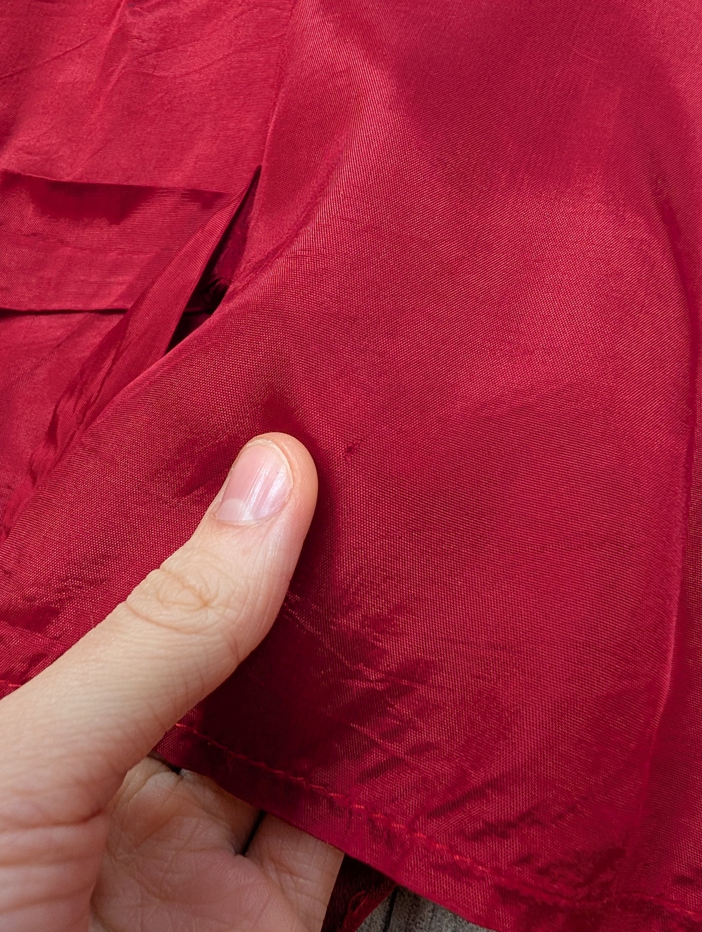 1980s Ego red waistcoat - S