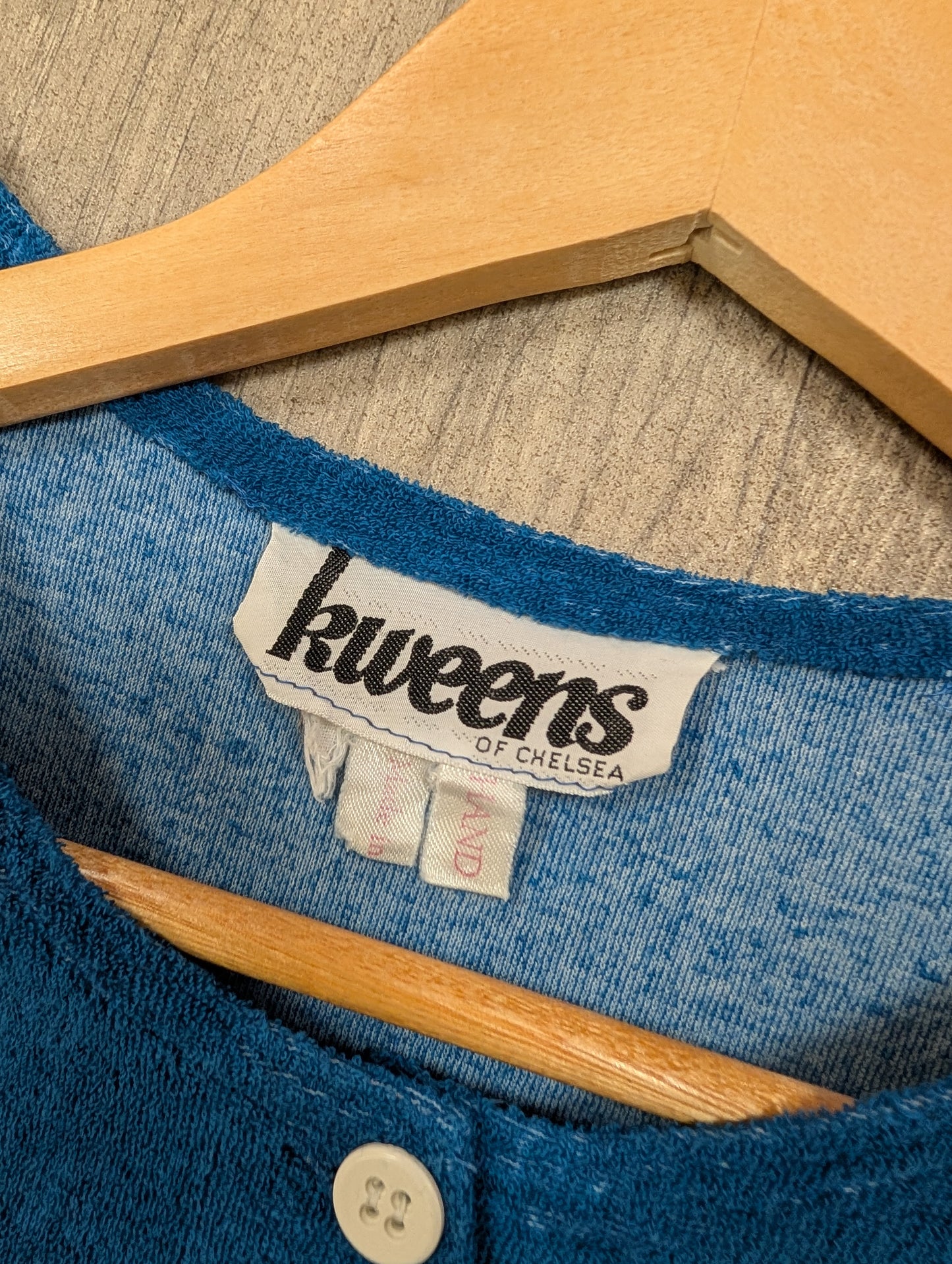 1960s Kweens of Chelsea towelling mini dress - XS/S