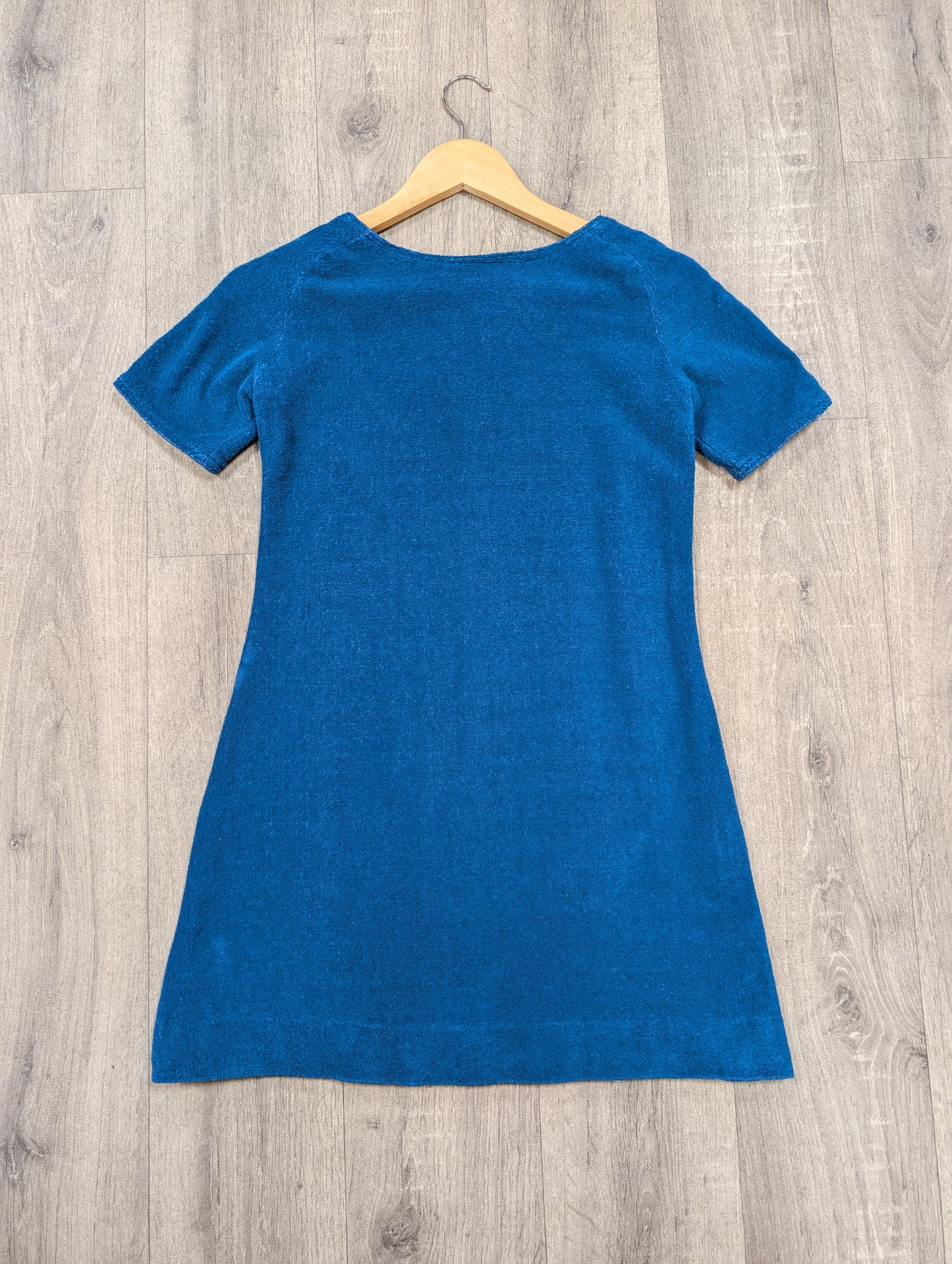 1960s Kweens of Chelsea towelling mini dress - XS/S