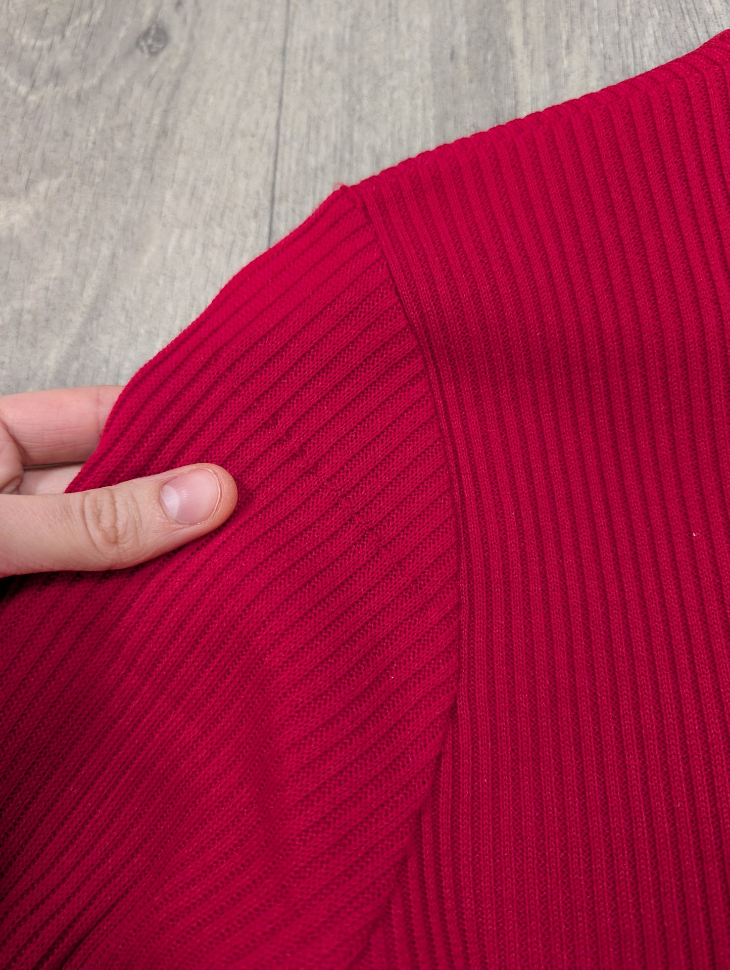 1970s Jersey Masters pink top - S/M