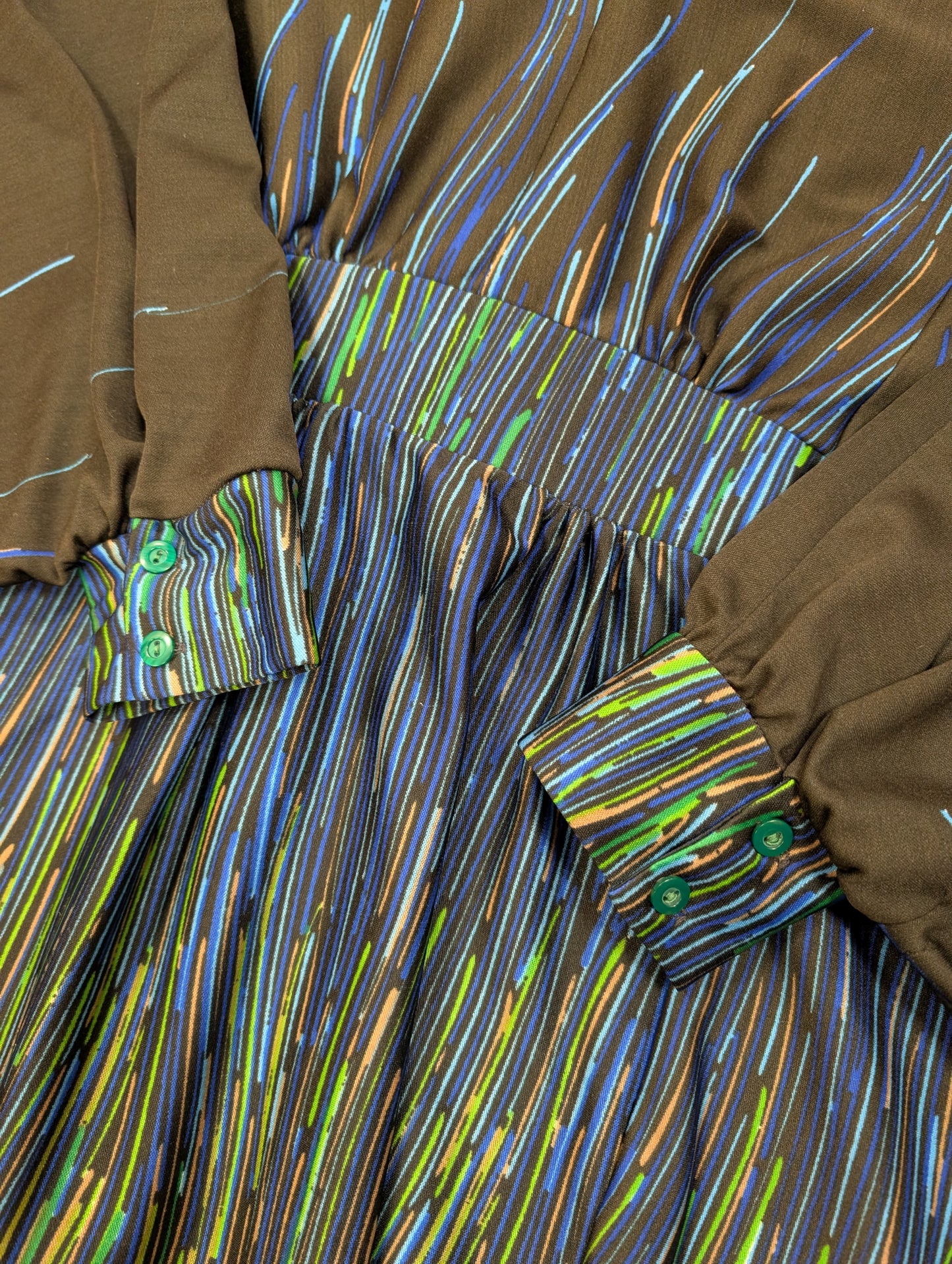 1970s kaftan dress