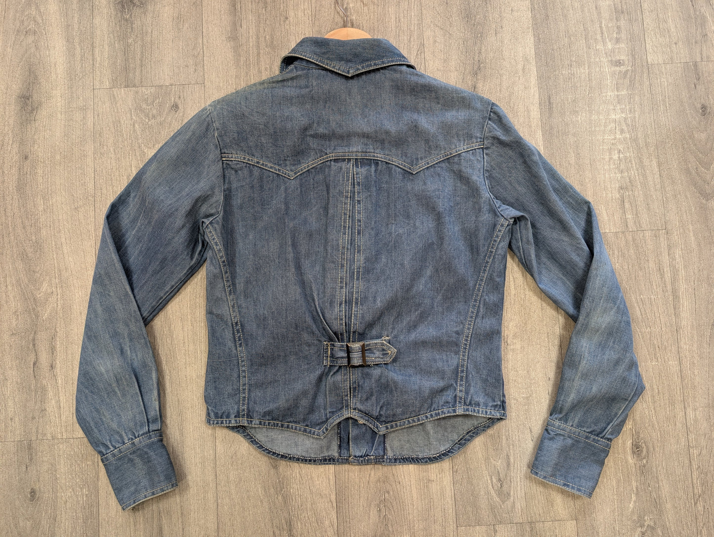 1970s Faded Glory denim shirt/jacket