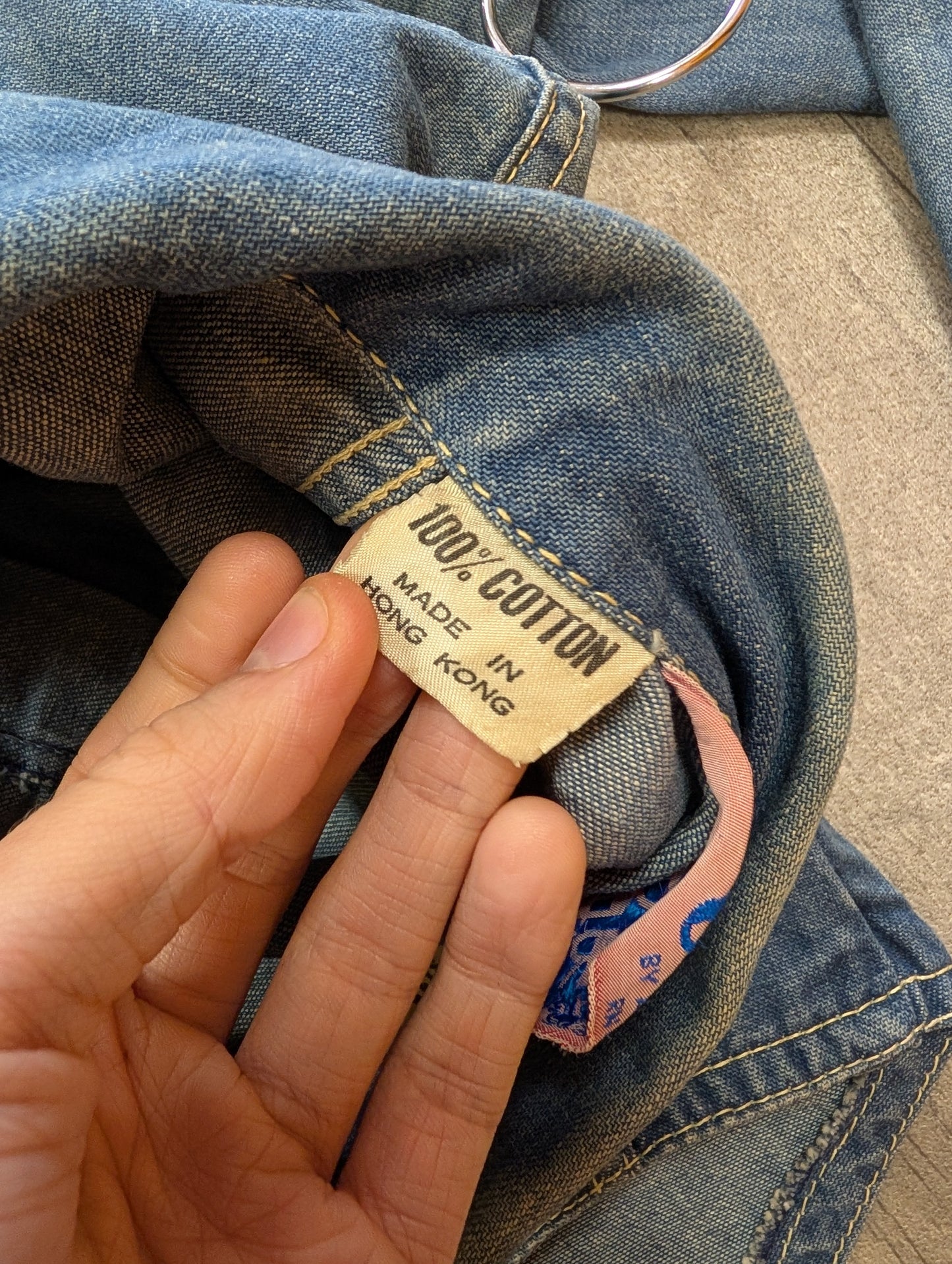 1970s Faded Glory denim shirt/jacket