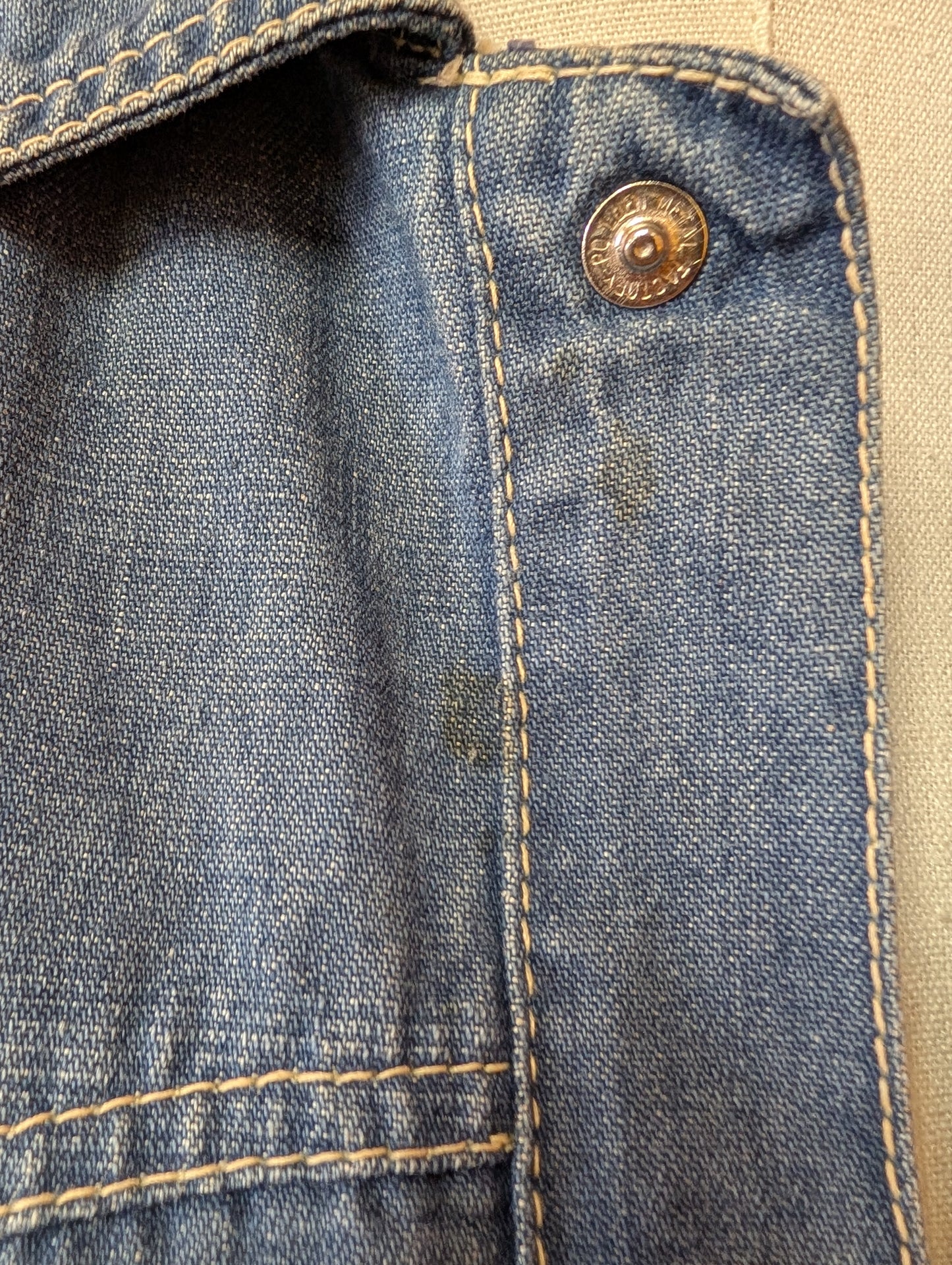 1970s Faded Glory denim shirt/jacket