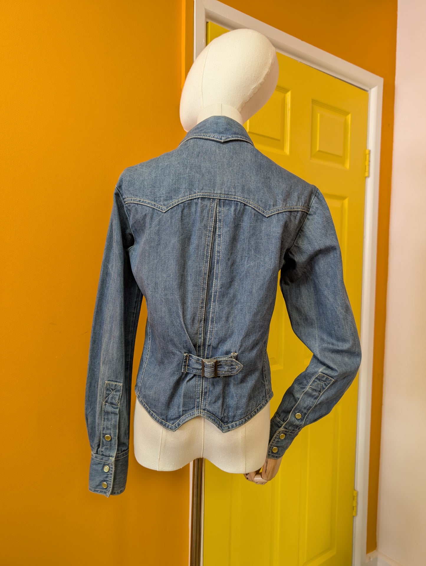 1970s Faded Glory denim shirt/jacket