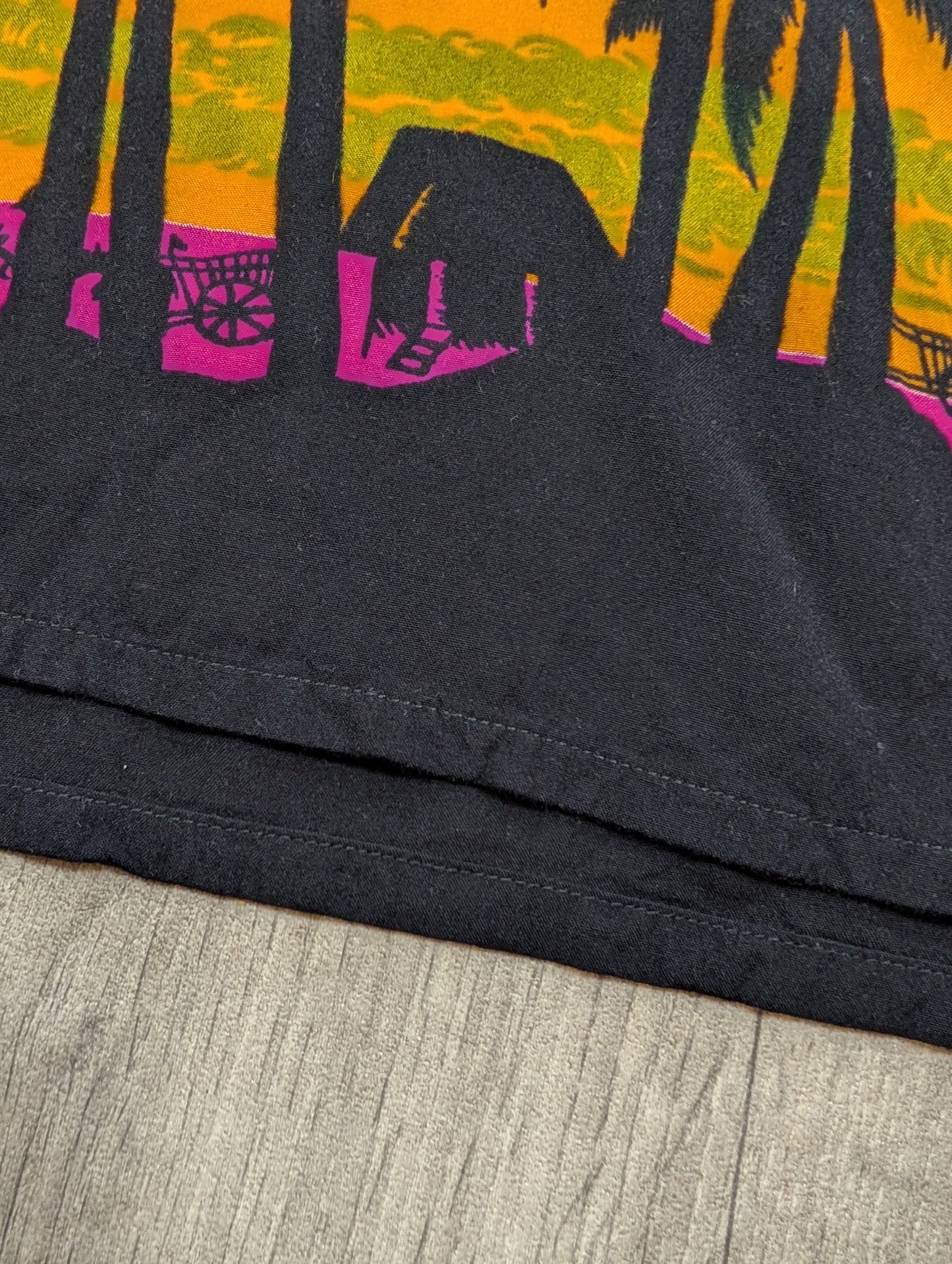 1980s Elok batik kaftan