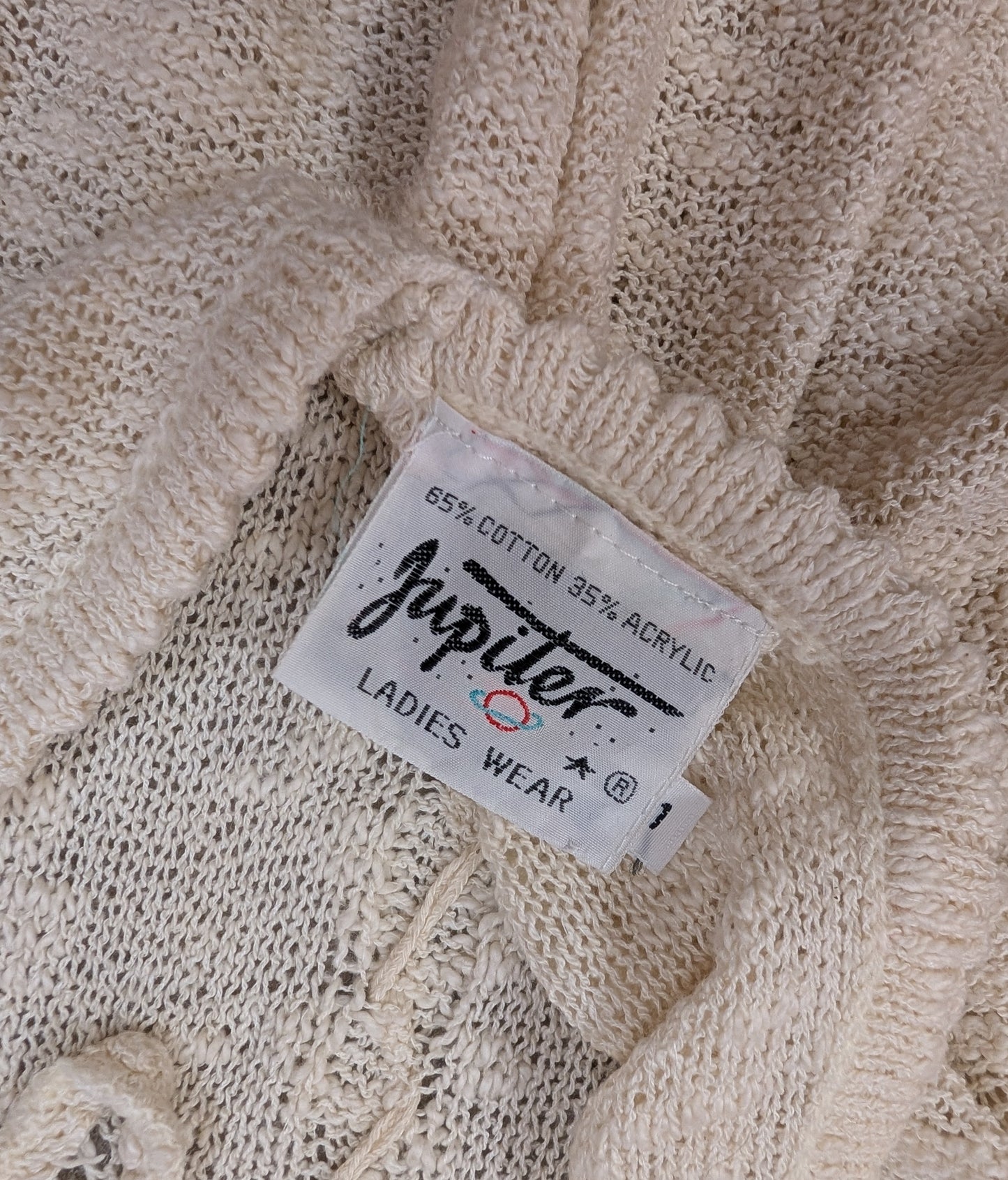 1980s Jupiter low back jumper - S