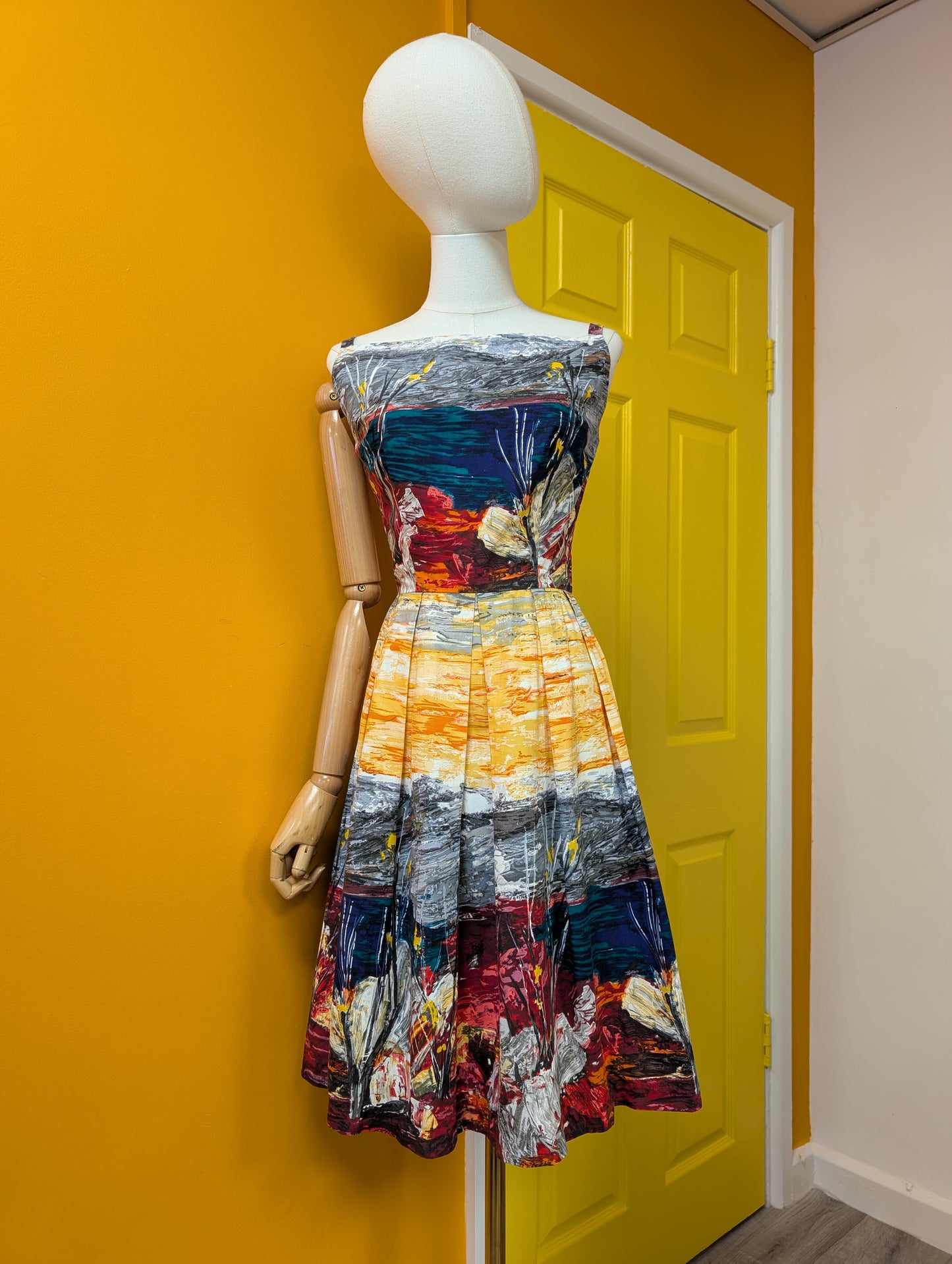 50s/60s Bijou Original cotton dress - XS/S/6/8