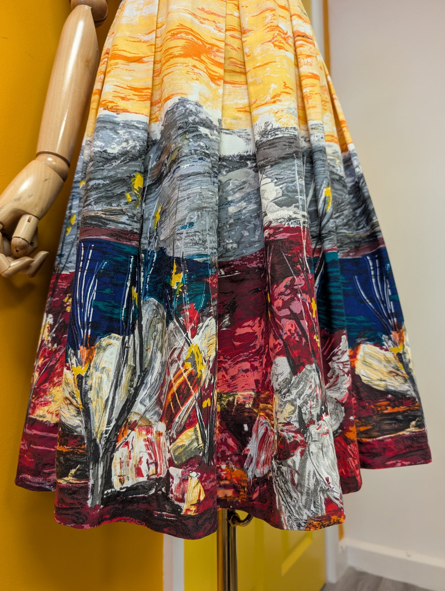 50s/60s Bijou Original cotton dress - XS/S/6/8