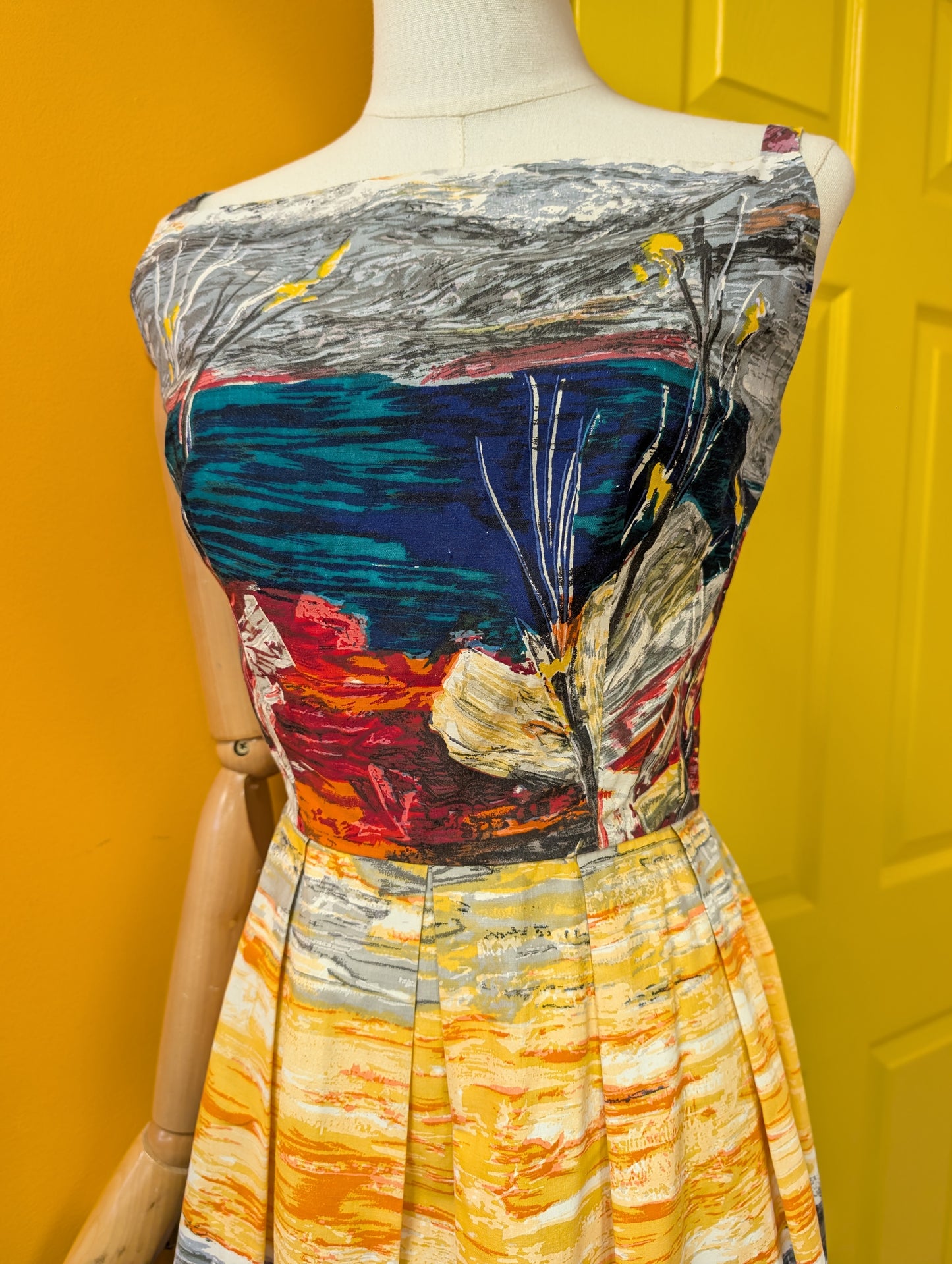 50s/60s Bijou Original cotton dress - XS/S/6/8
