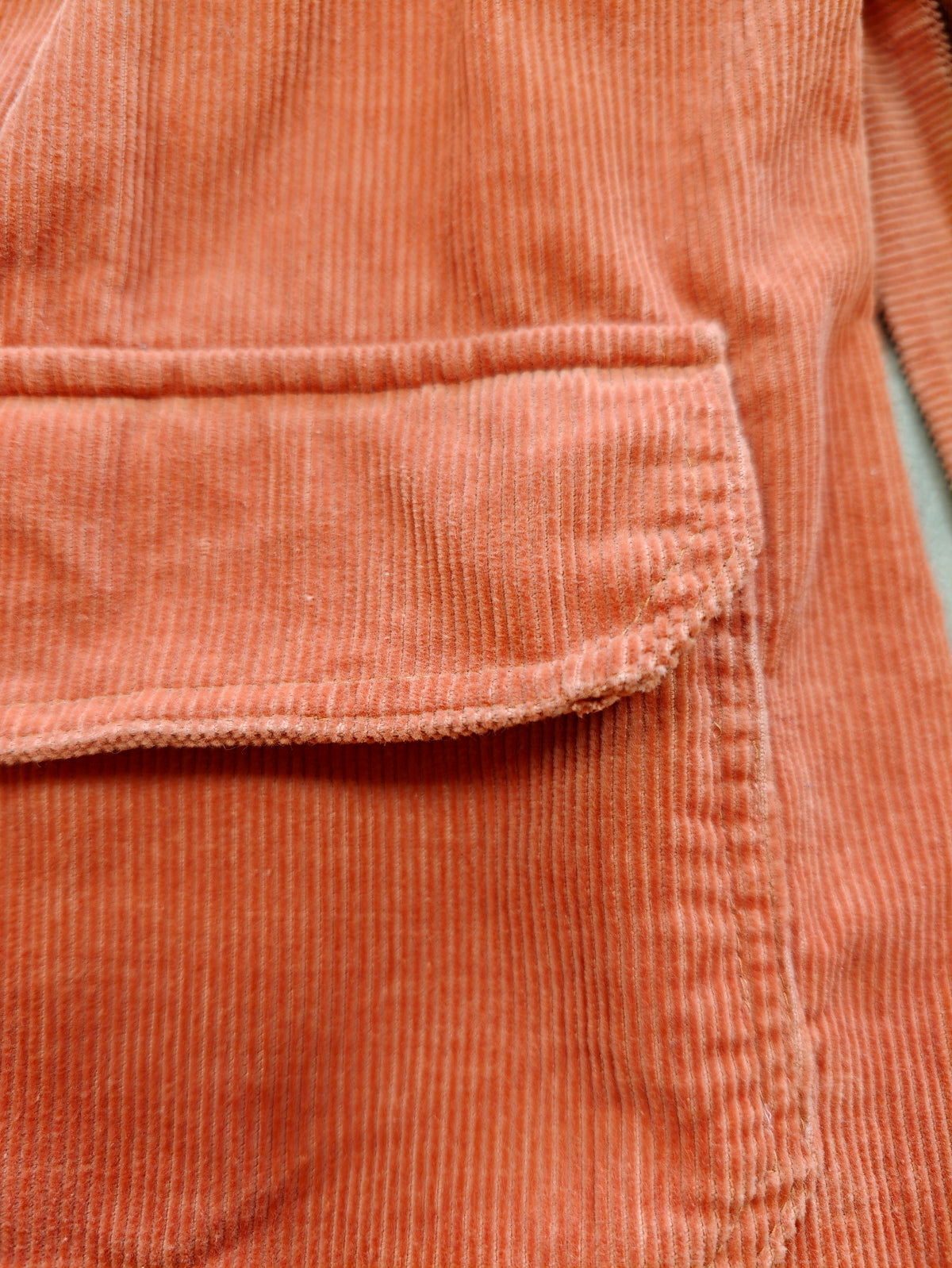 1970s belted corduroy jacket - XS/S