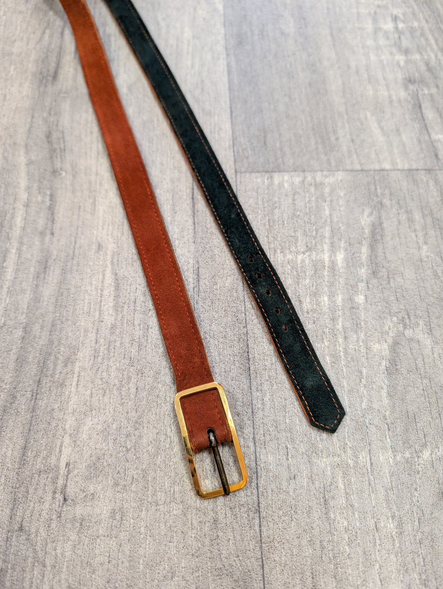 1970s Jean & Martin Pallant green wool suit - XS/S/6/8