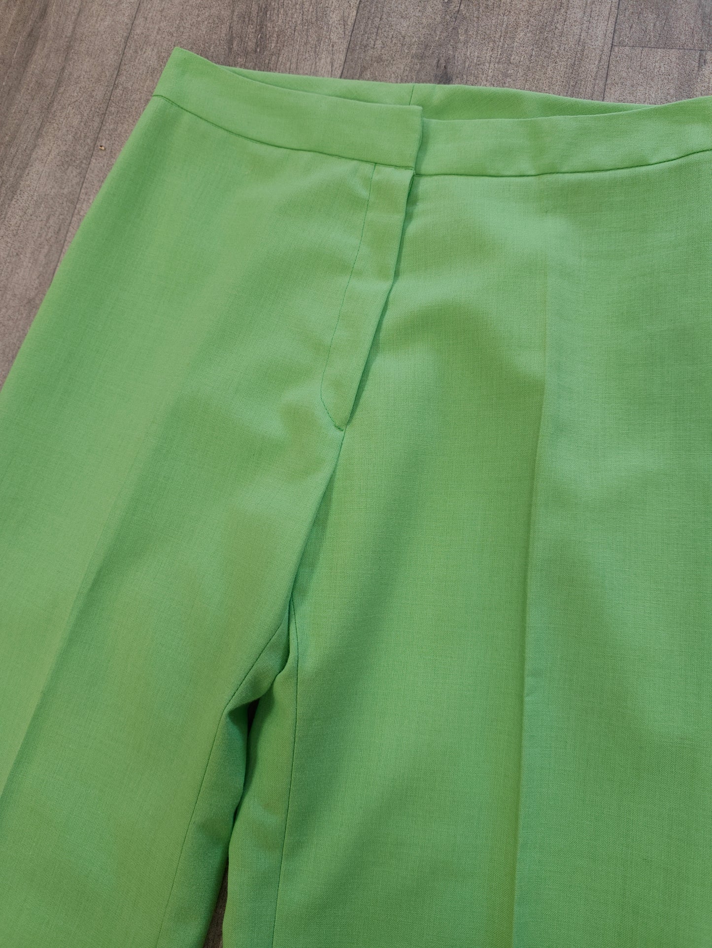 1970s Berkertex Boutique green flares