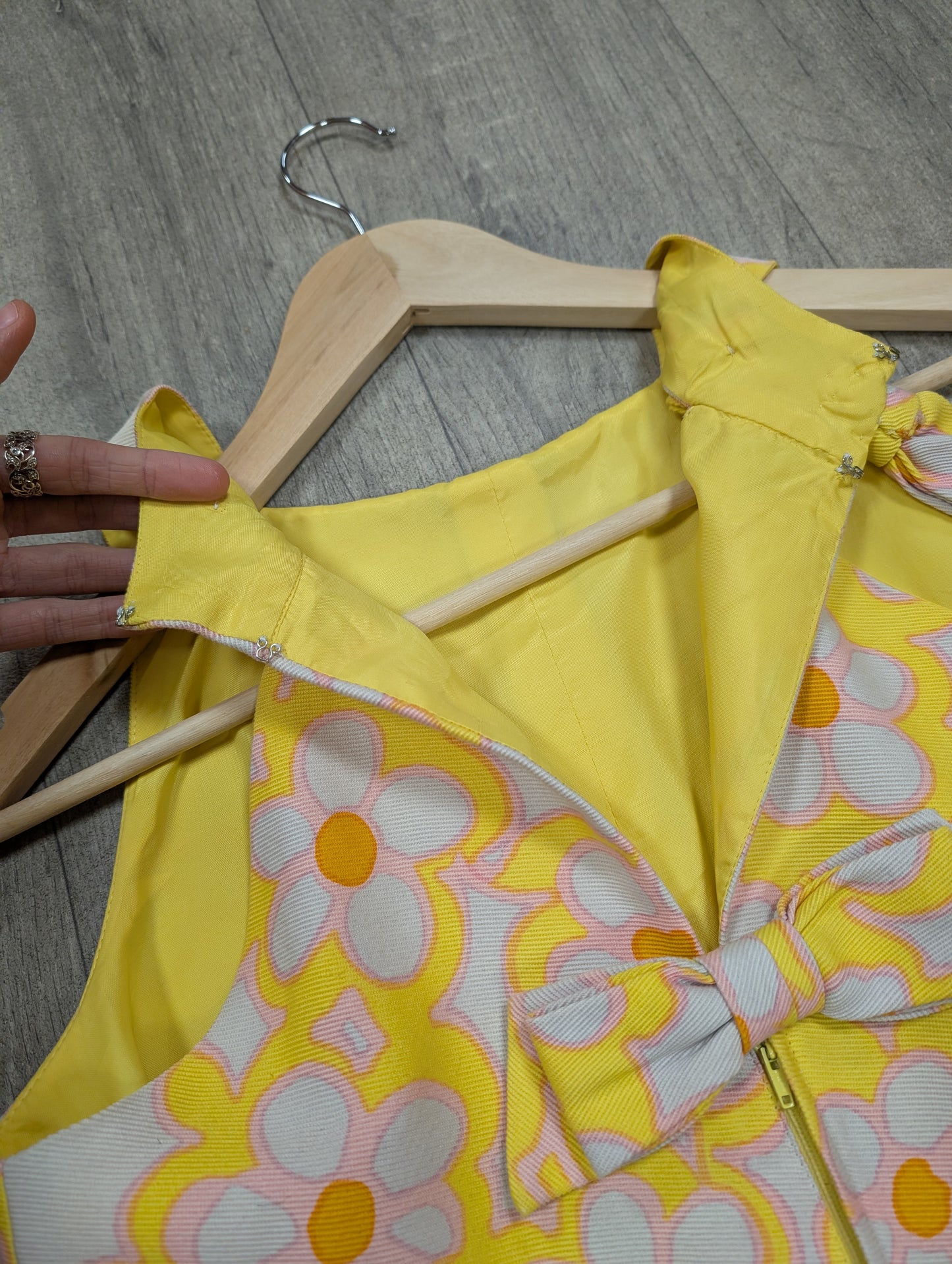 1960s Susan Small psychedelic dress - S/8