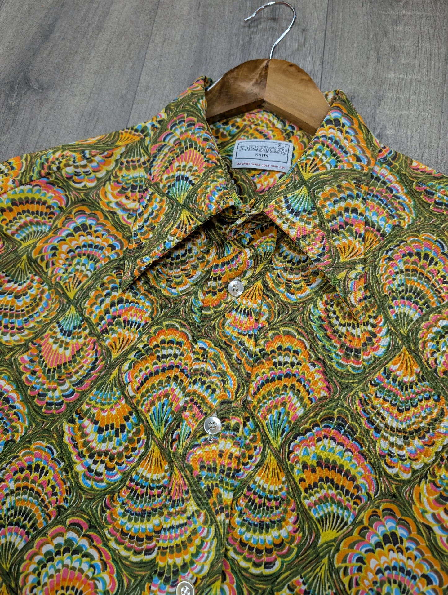 1970s Desica psychedelic shirt