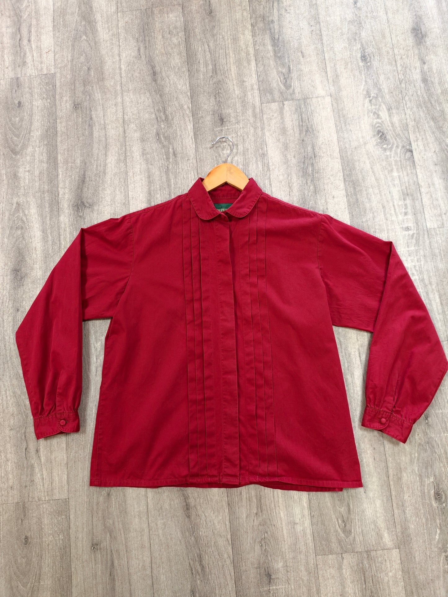 80s/90s Jumpers cotton shirt - L
