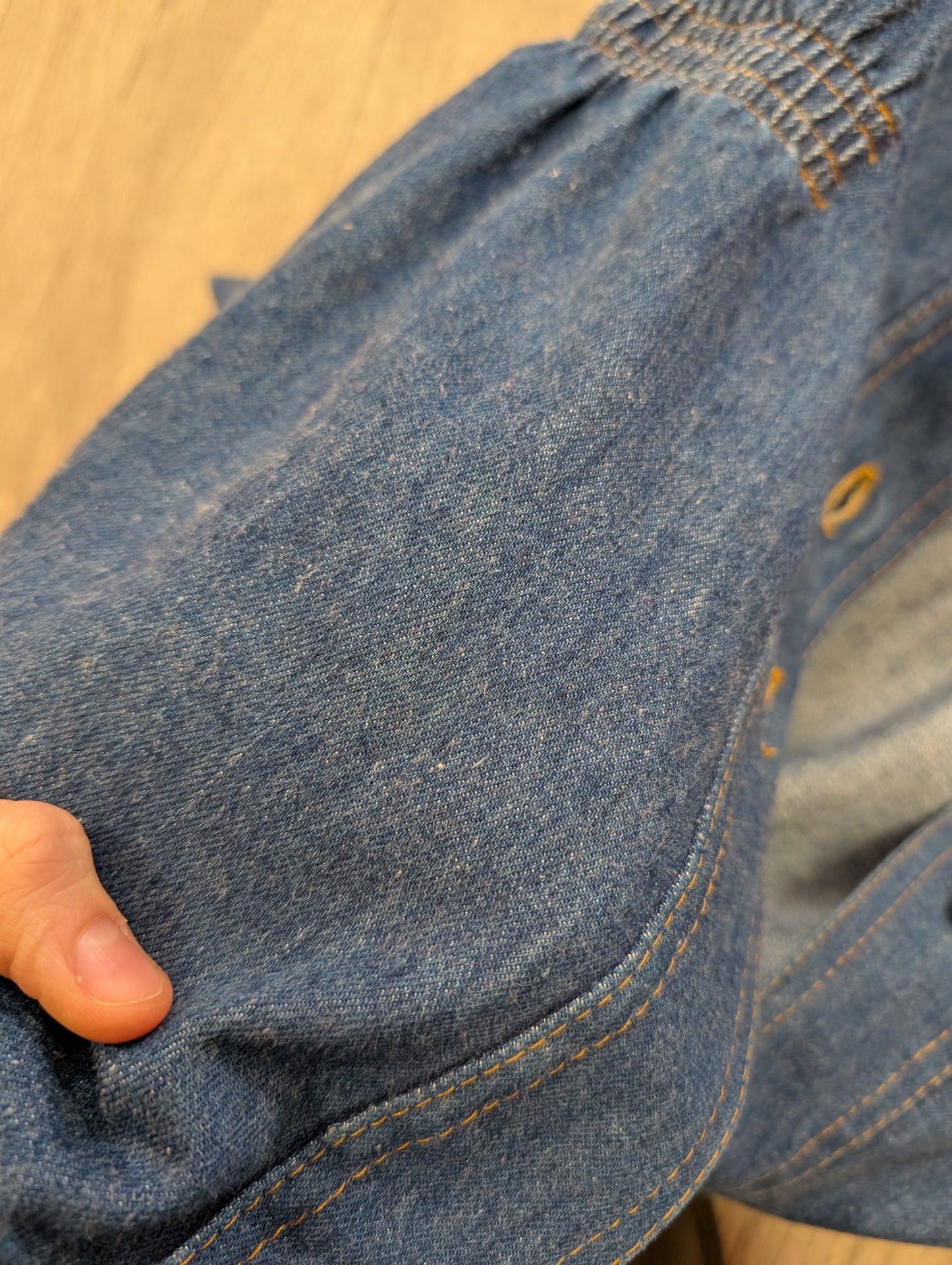 1970s Lee Cooper denim shirt - 10/12
