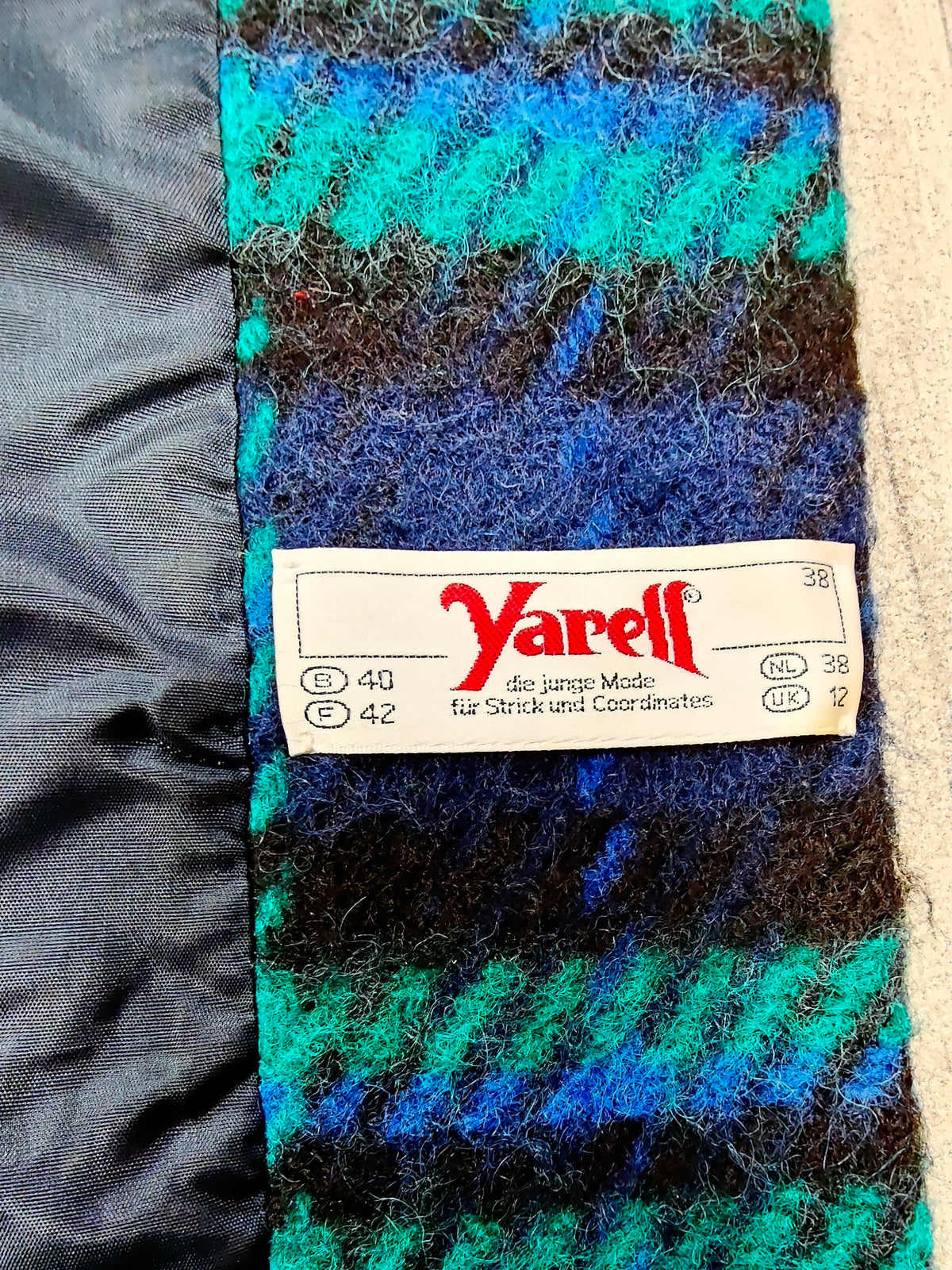 1980s Yarell wool coat - M/L