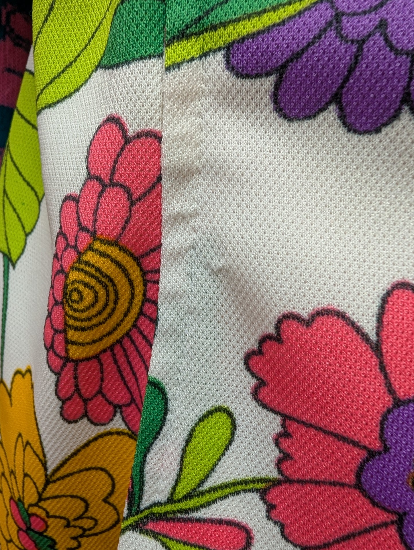 1960s floral mini dress - XS/6