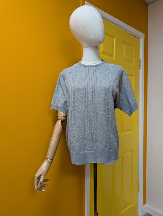Gilwear grey nylon jumper -M/L