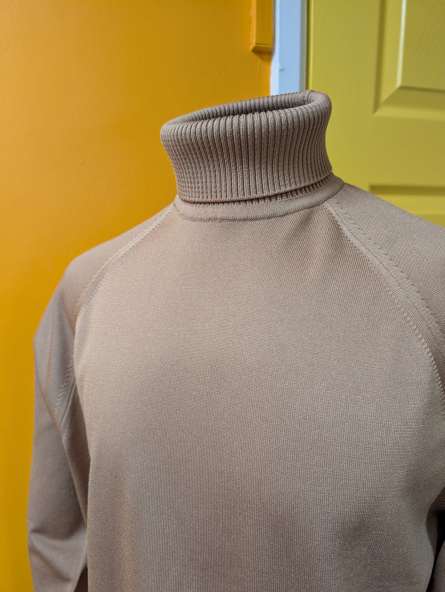 60s/70s St Michael crimplene turtleneck