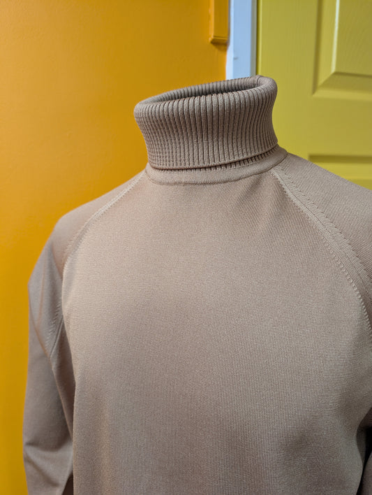 60s/70s St Michael crimplene turtleneck