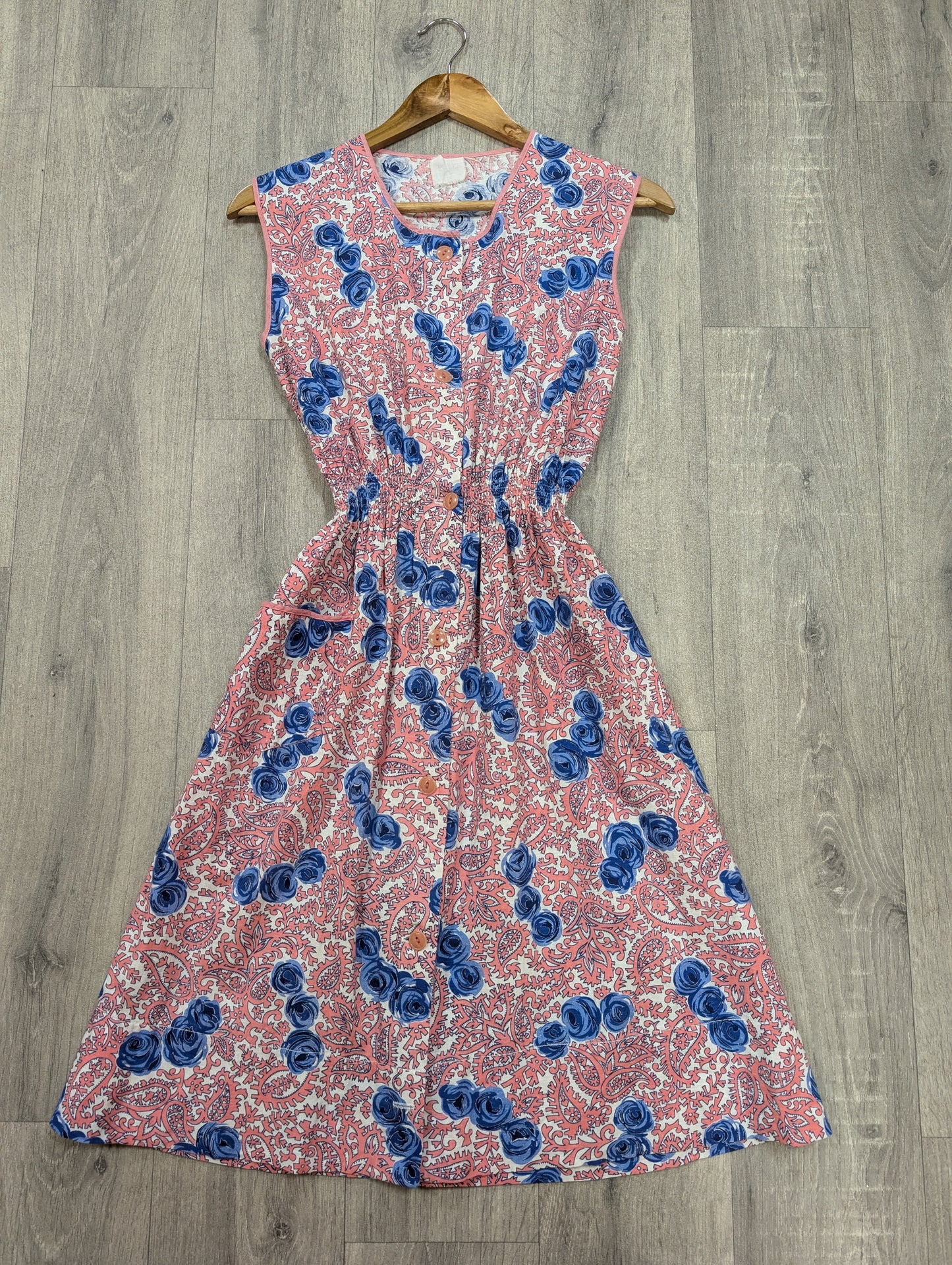Paisley & rose print dress - XS/S