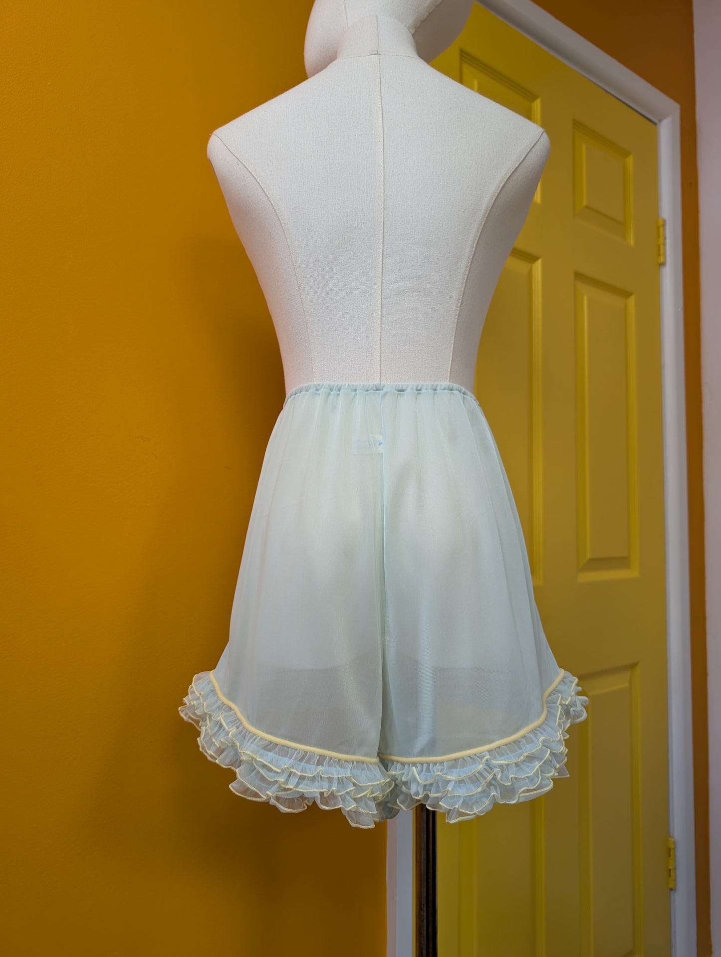 1960s Kayser Bondor nylon jersey nightdress & matching pants - XS/S