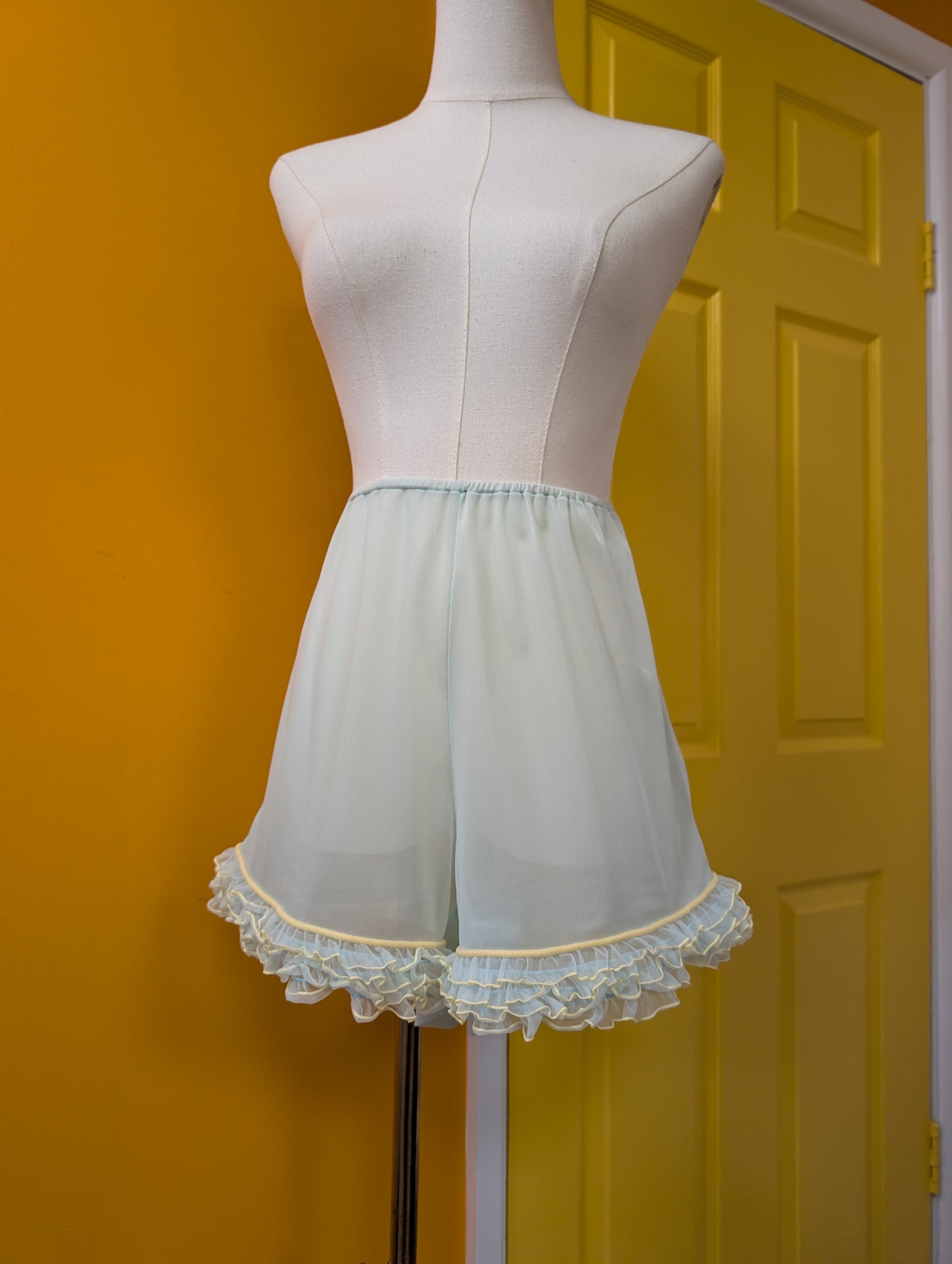 1960s Kayser Bondor nylon jersey nightdress & matching pants - XS/S