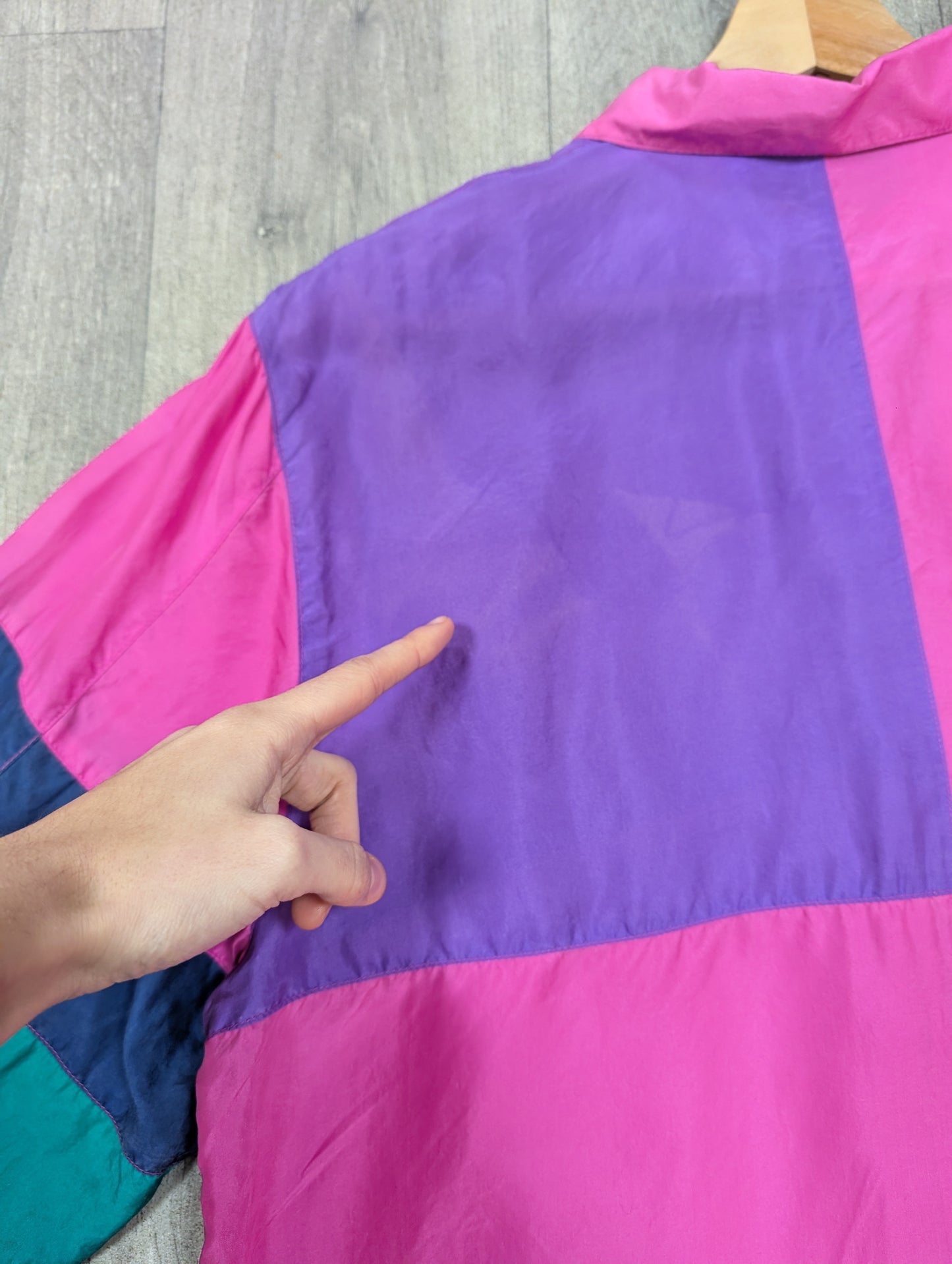 1980s/90s Silkthreads silk shirt - M