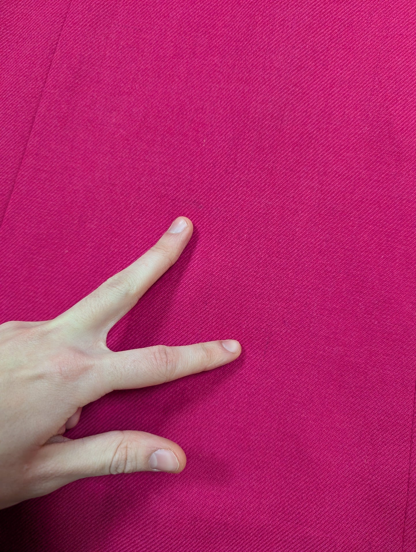 1960s pink wool mini dress - XS/S/6/8