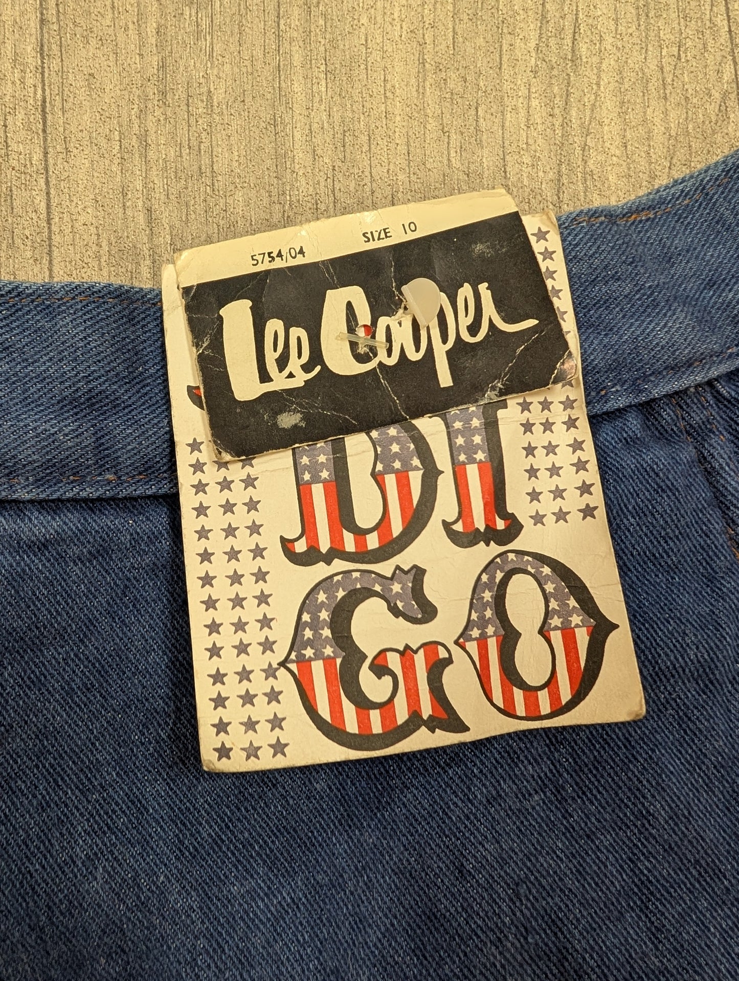 Deadstock 1970s Lee Cooper denim skirt - 23" waist