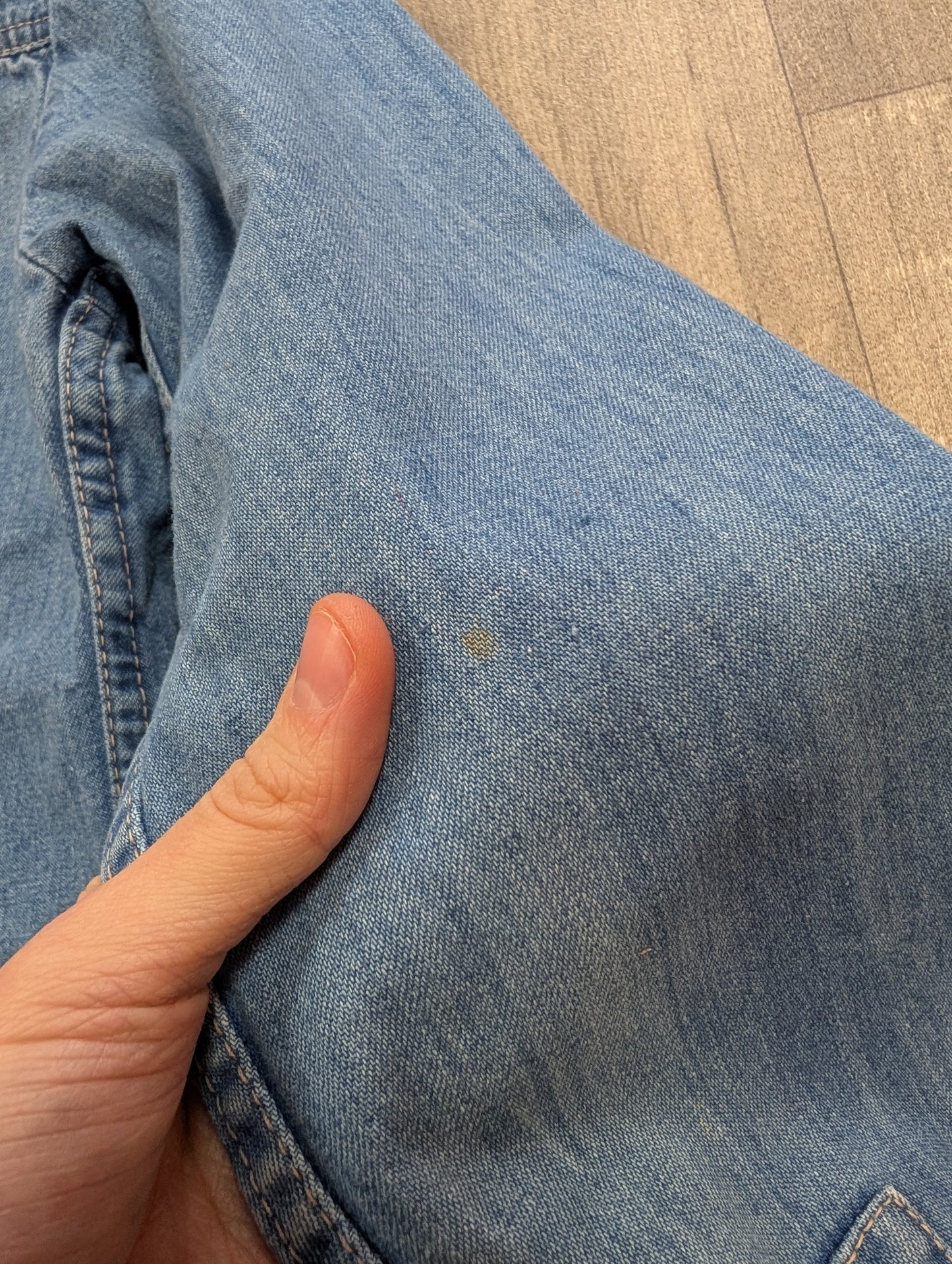 1970s Highlight Jeans denim shirt - M