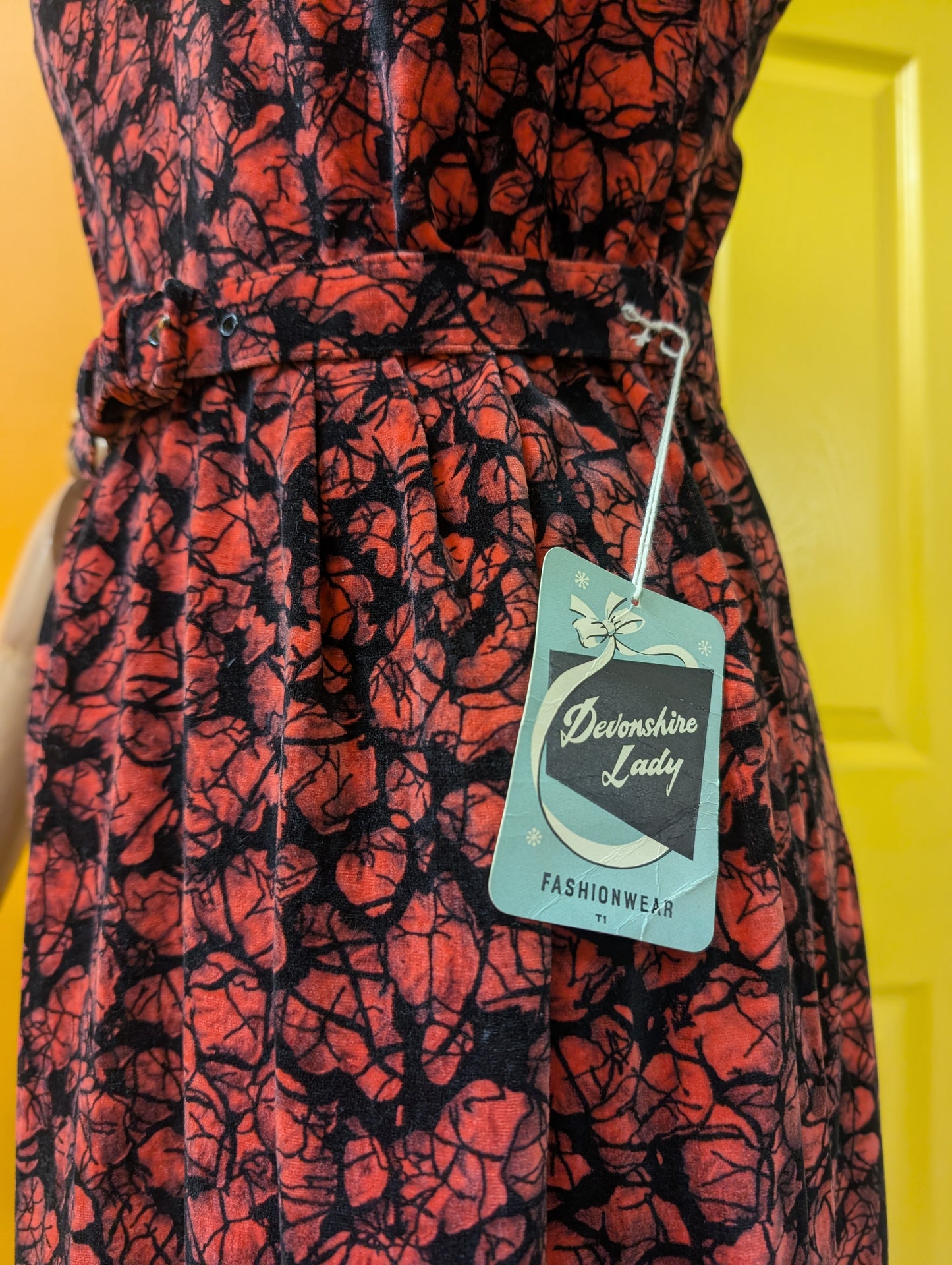 Deadstock 50s/60s Devonshire Lady dress - S/10