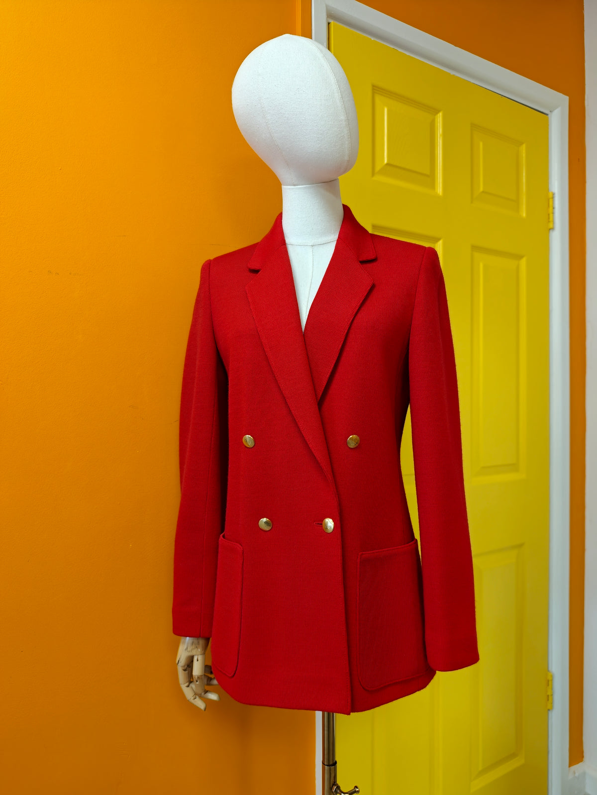 1980s St Michael red jacket - XS/S