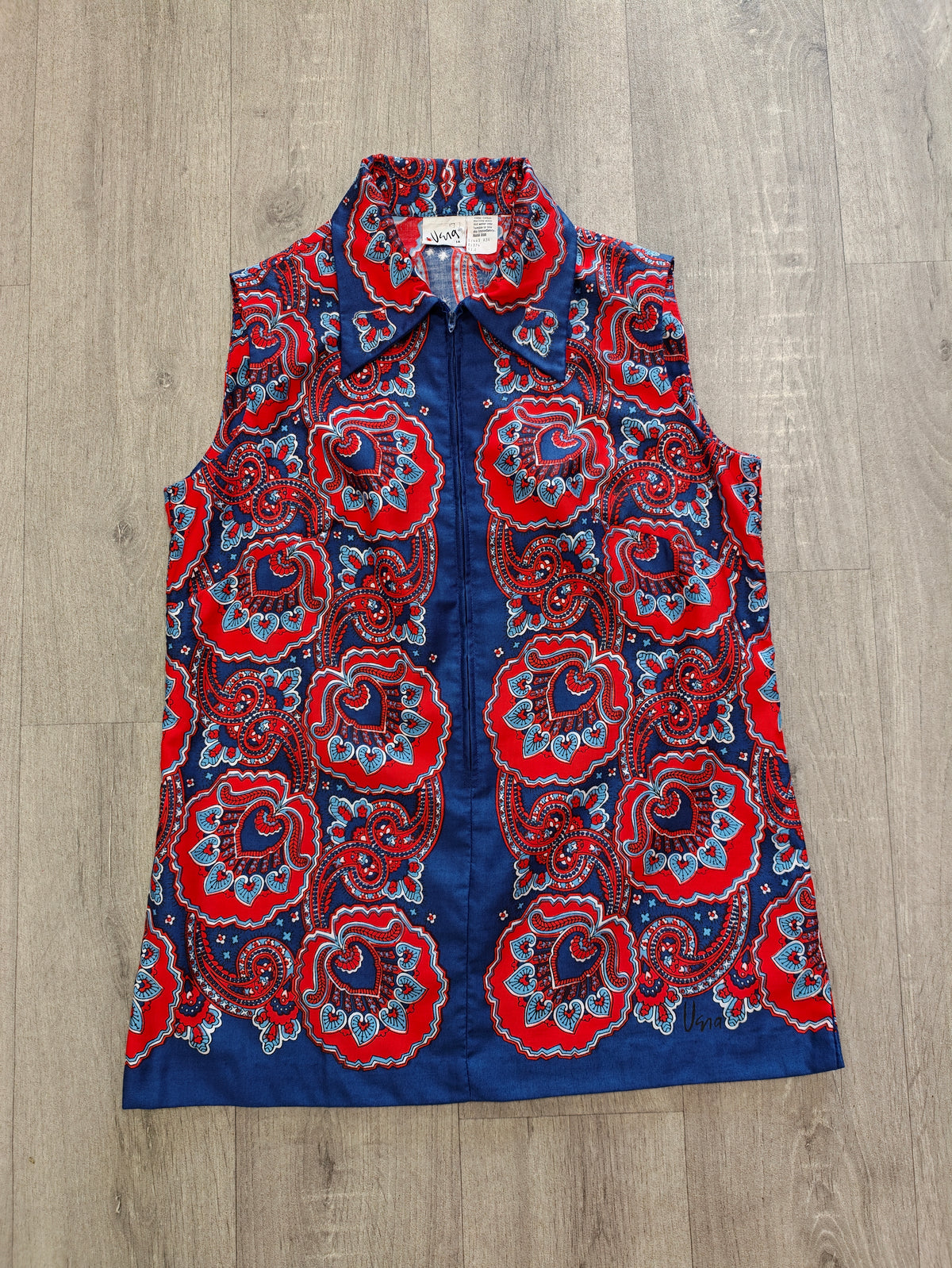 1970s Vera Neumann cotton top - M