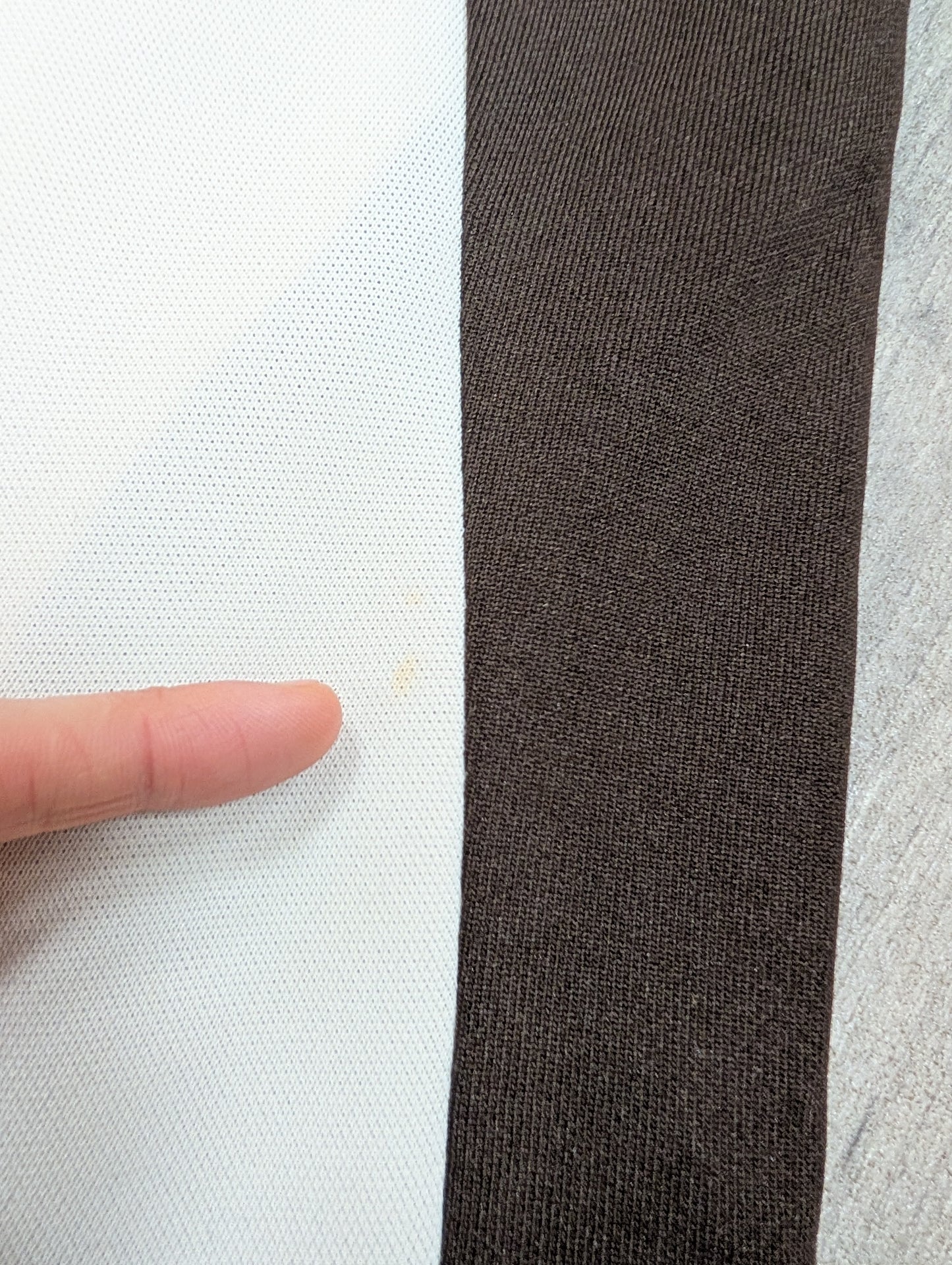 1970s brown & white swirl maxi dress - S/8