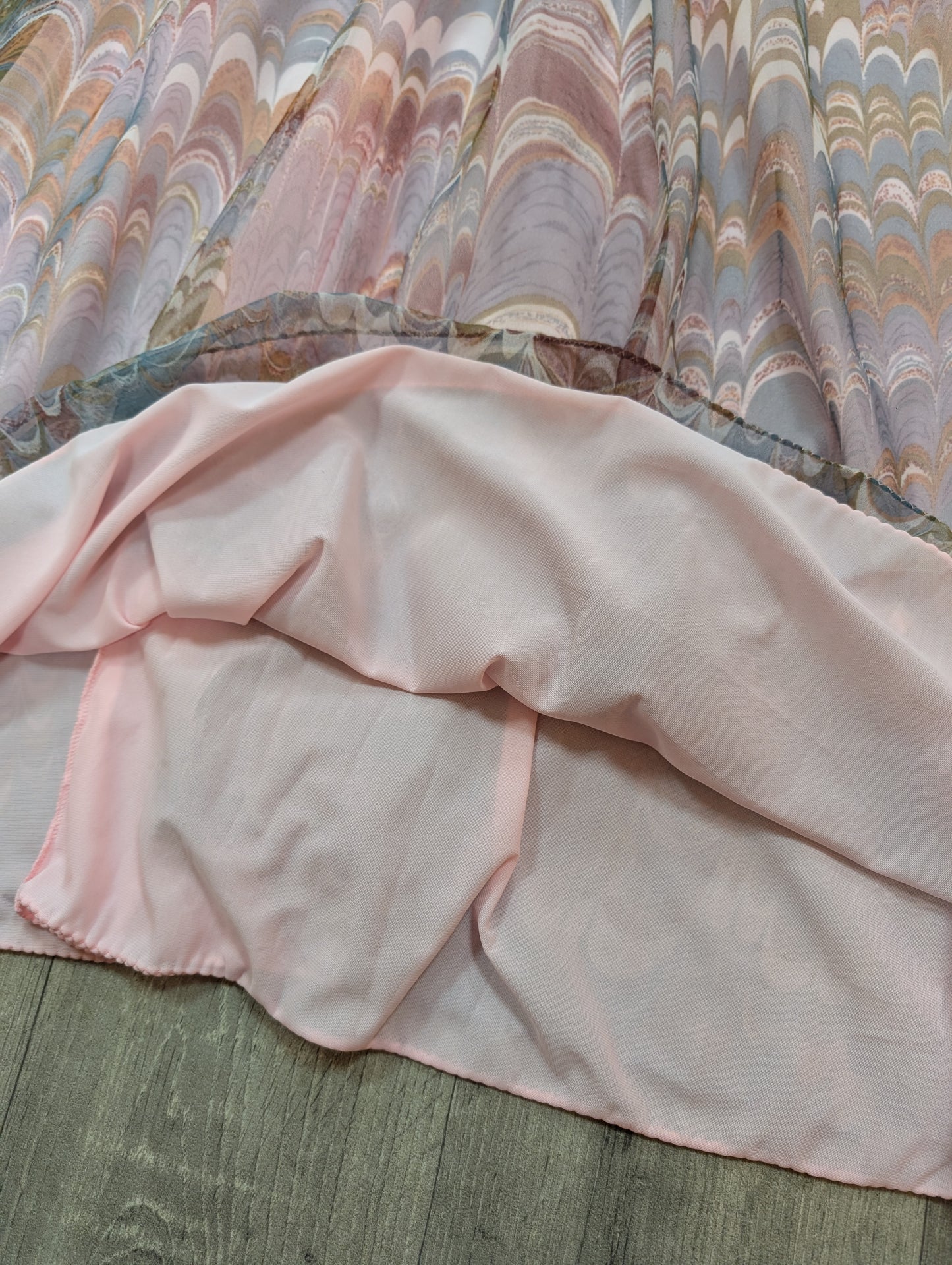 1970s psychedelic nightdress - M/12