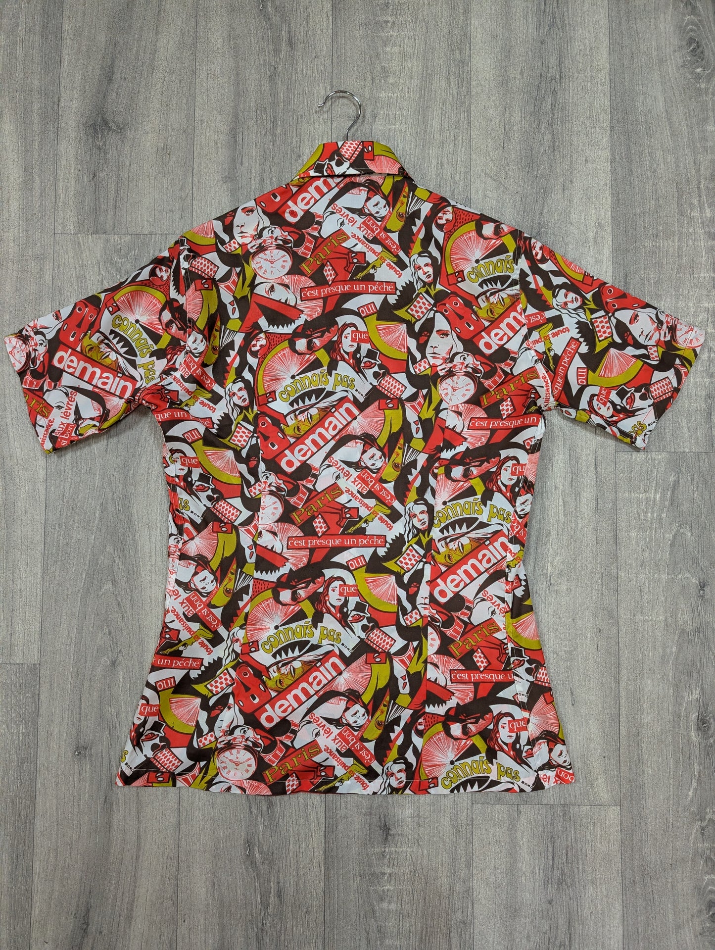 1970s Magit novelty print shirt