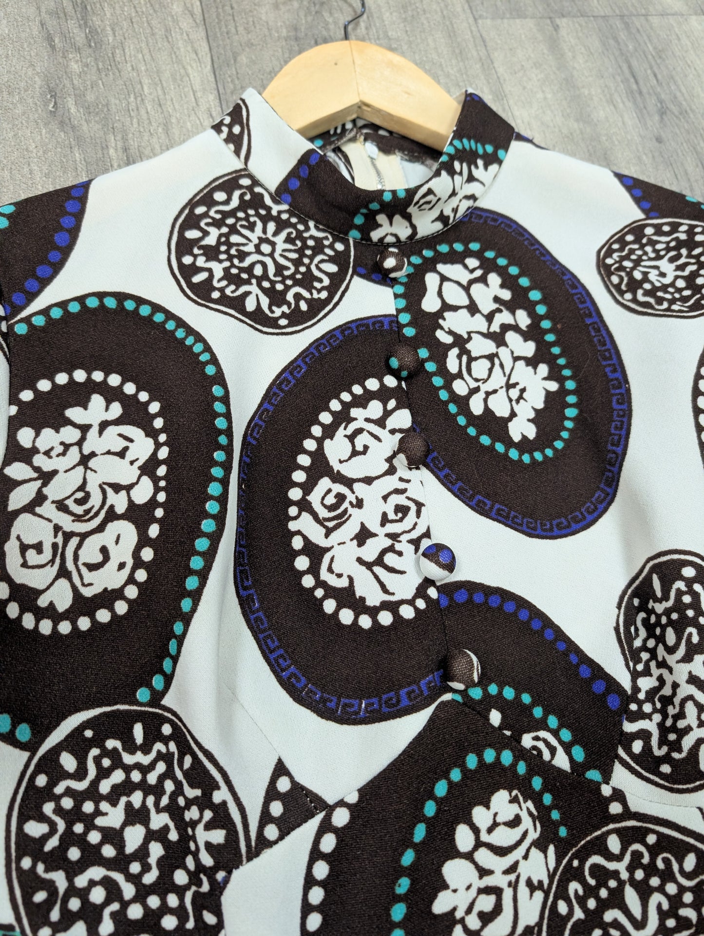 60s/70s dress - M/12