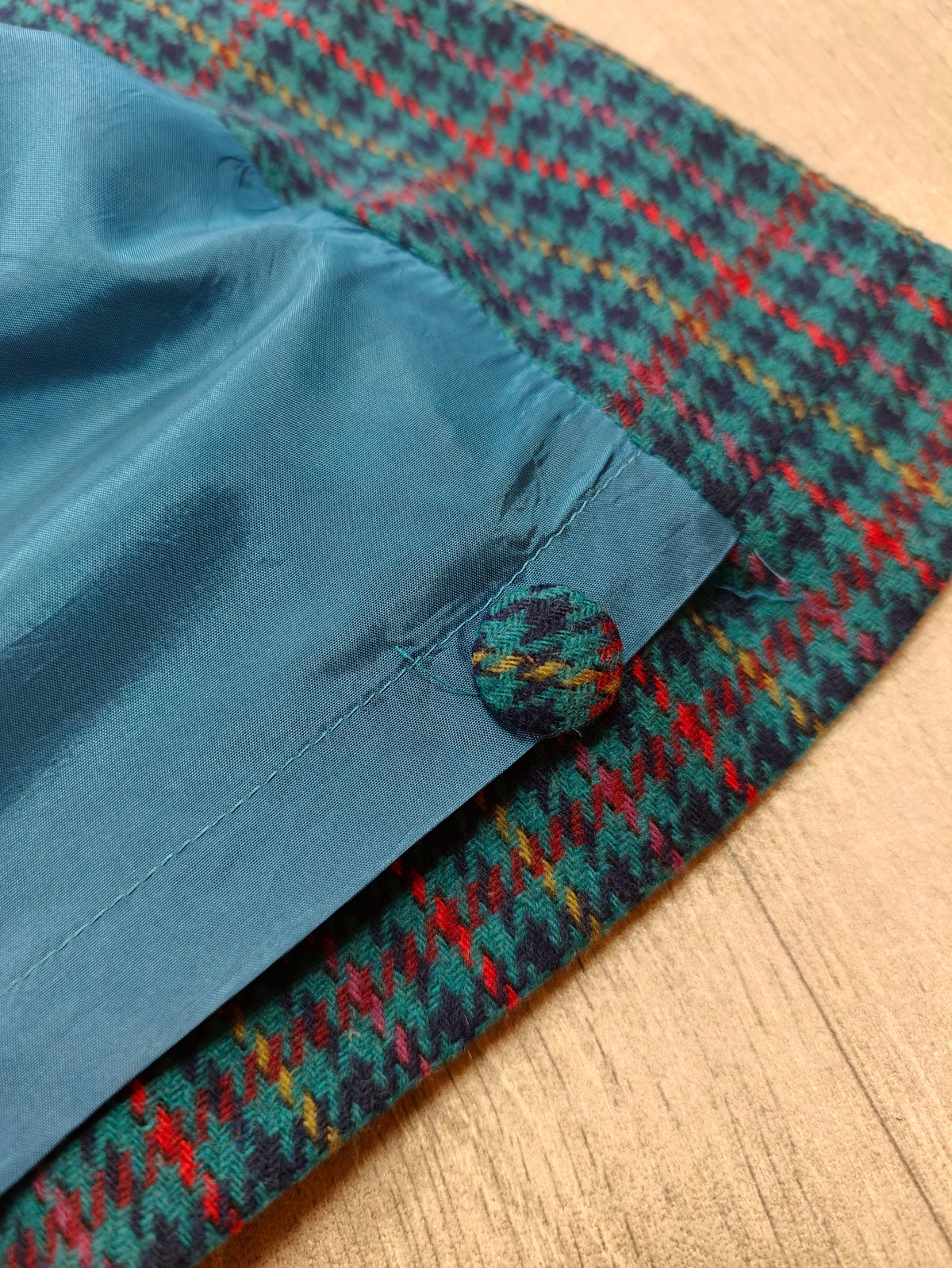 1980s Cotura check jacket - M