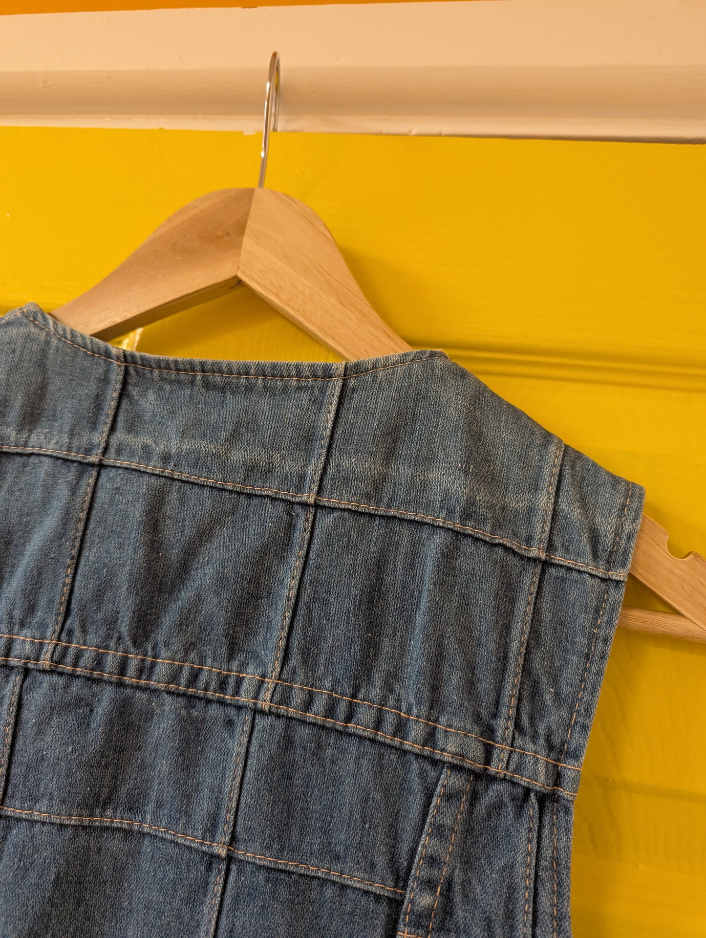 1970s Brutus denim waistcoat